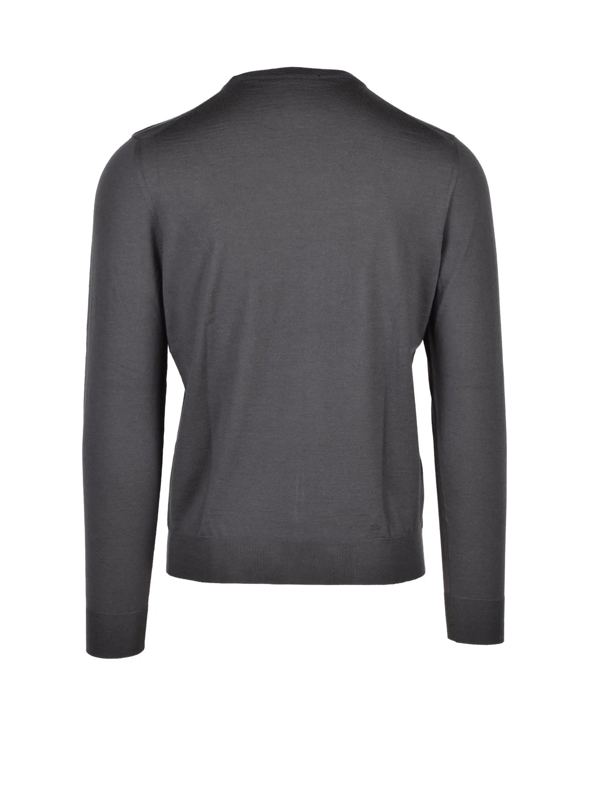 Crew Neck Sweater - Brown