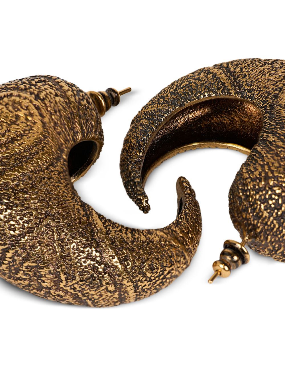 Crescent-Shaped Earrings