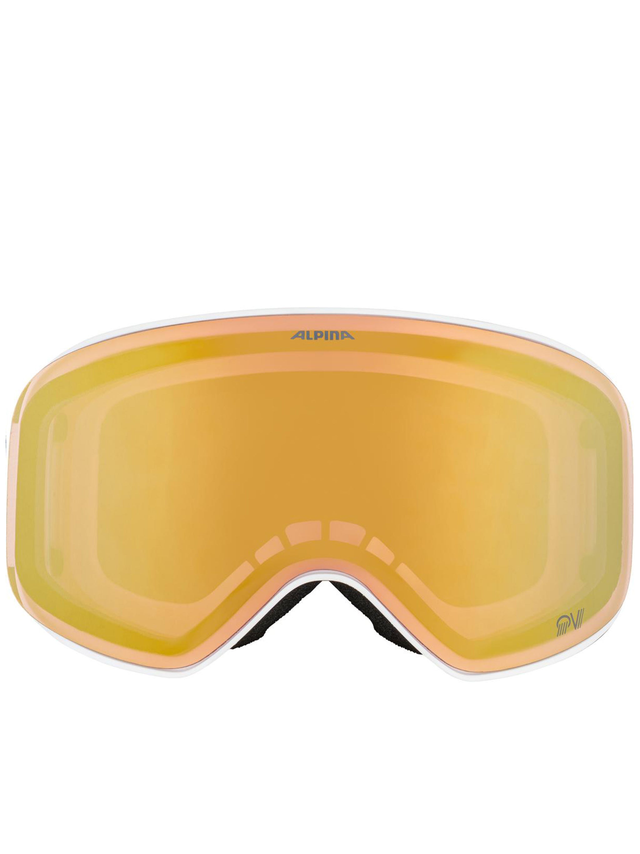 White Slope Qv Wraparound Sunglasses