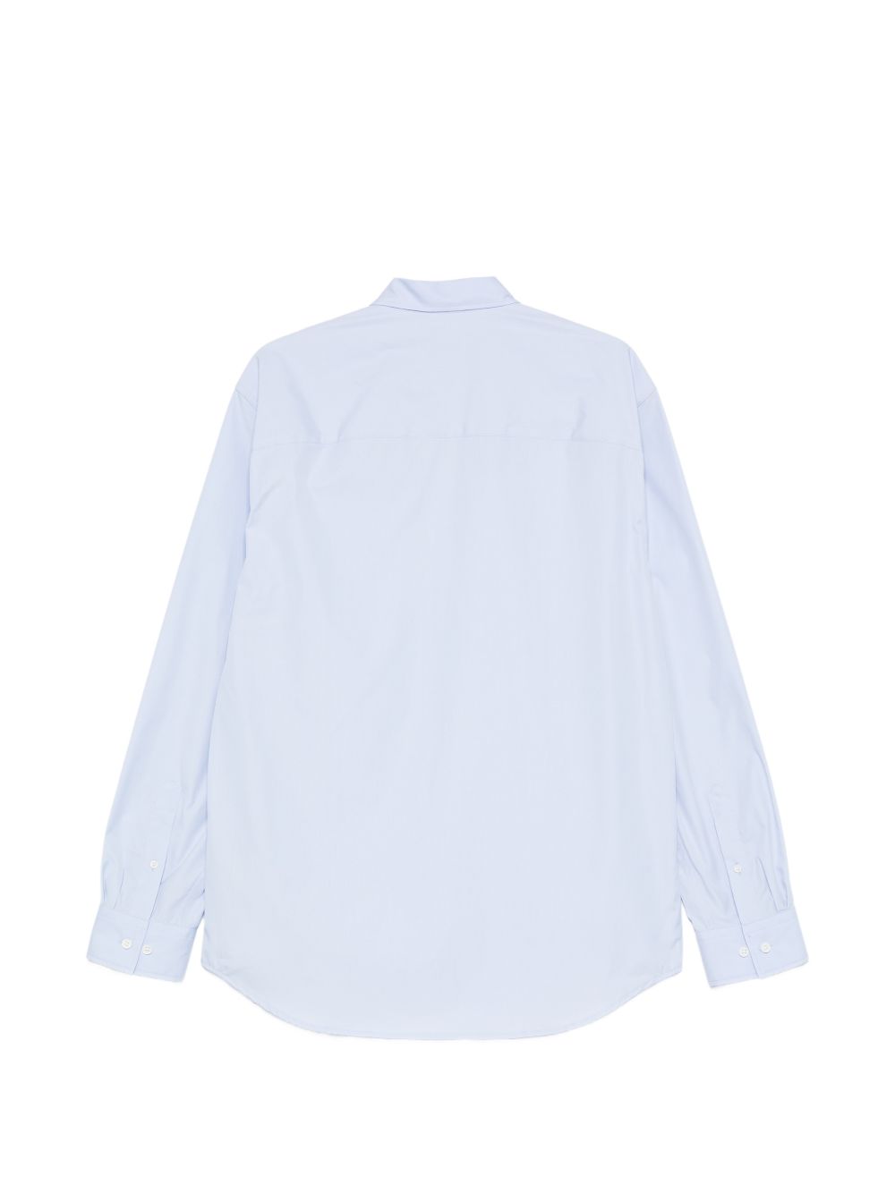 Point Collar Light Blue Shirt