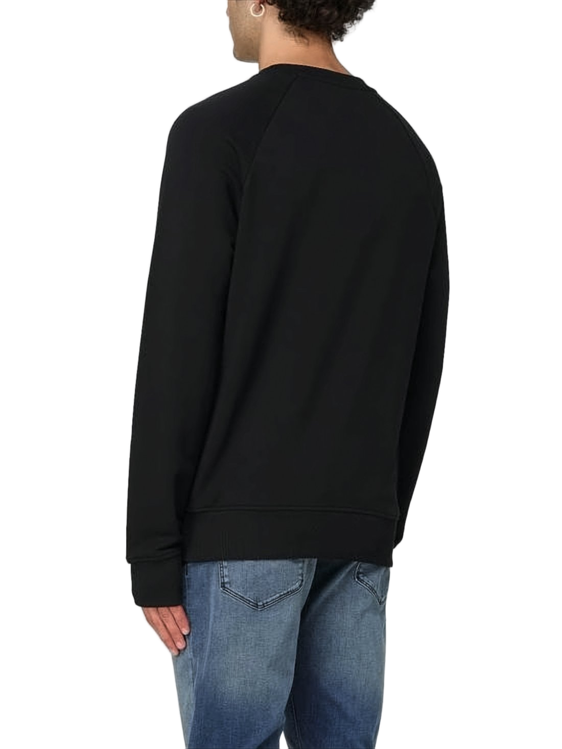 Long-Sleeve T-Shirt with Bold Lettering in Classic Fit