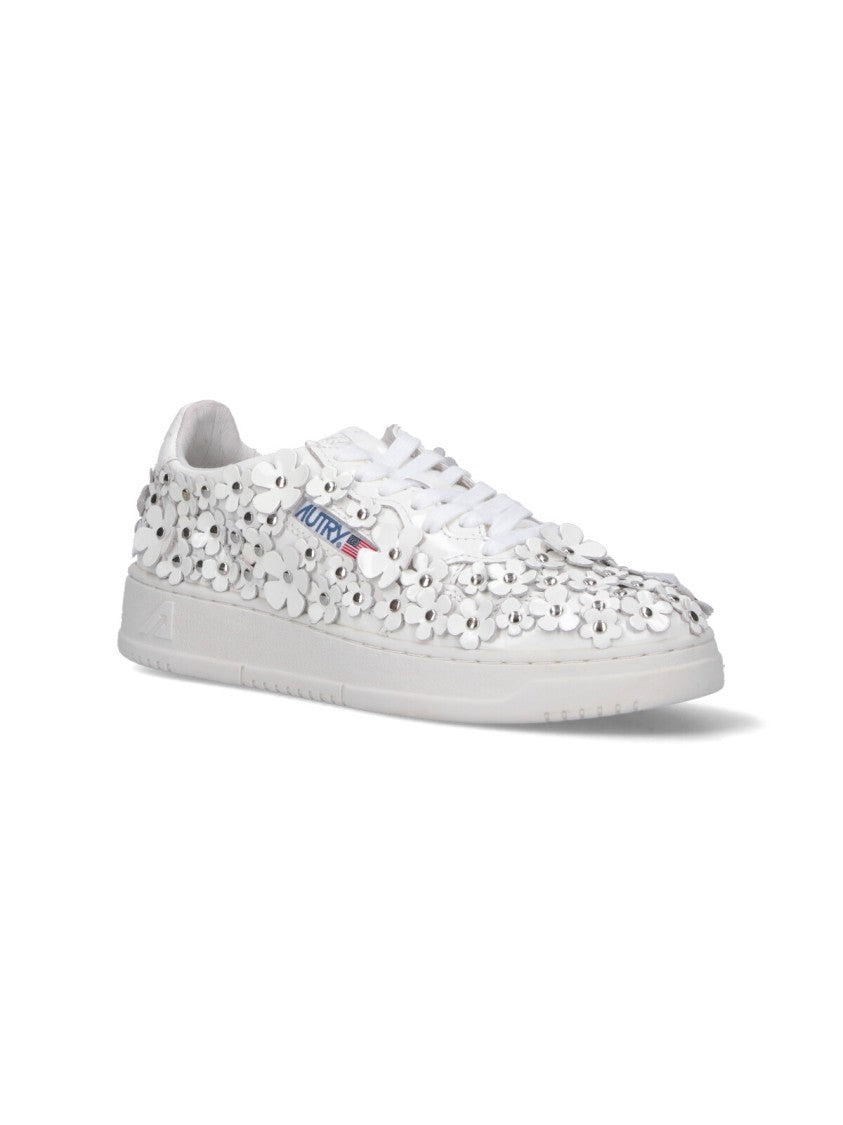 Low-Top White Sneakers