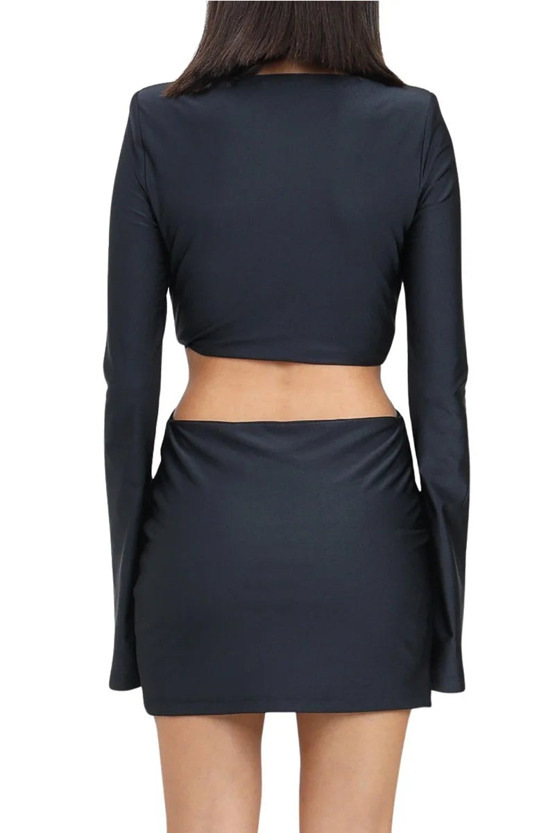 Women's Mini Dress - Black