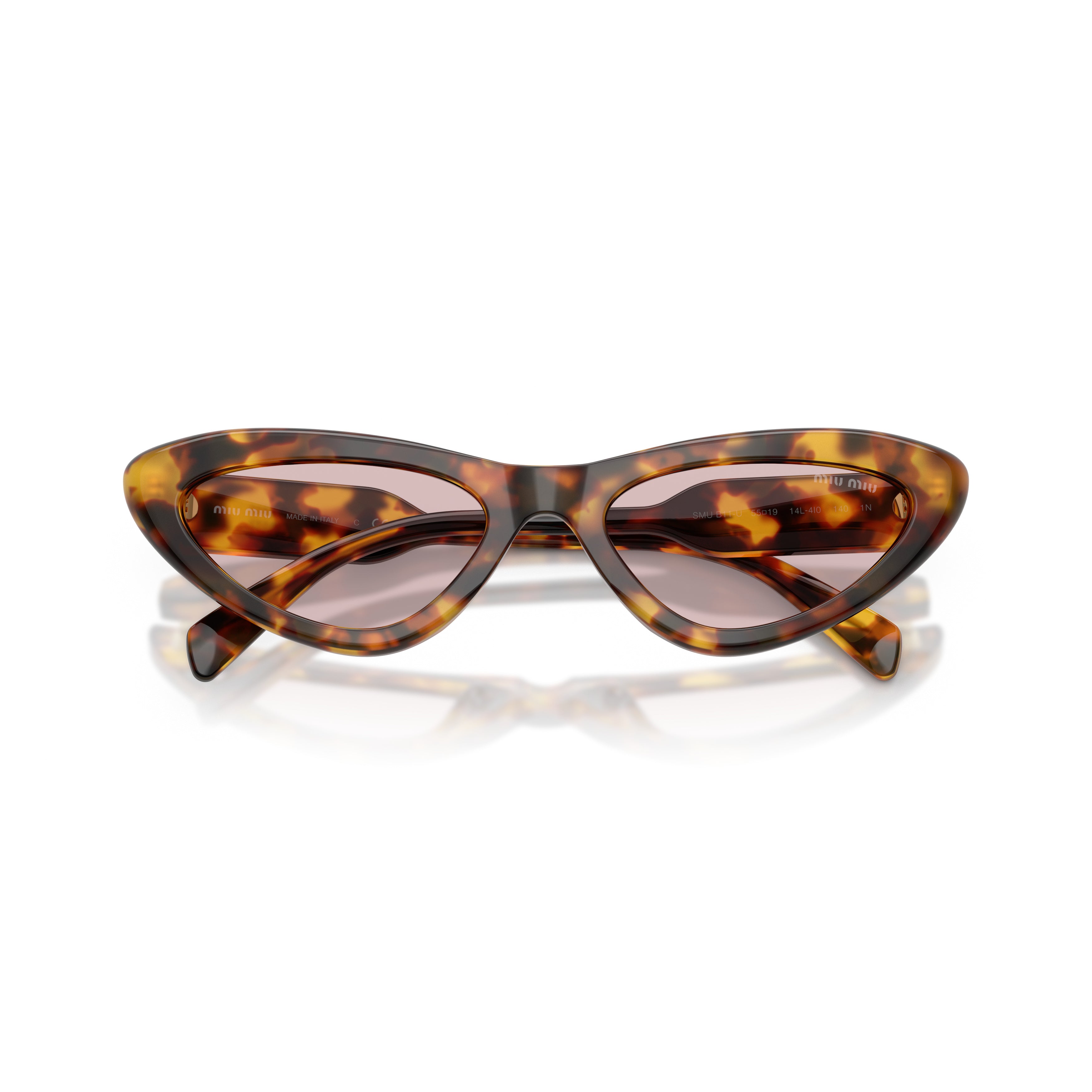 0mu B11su Bold Cat-Eye Sunglasses