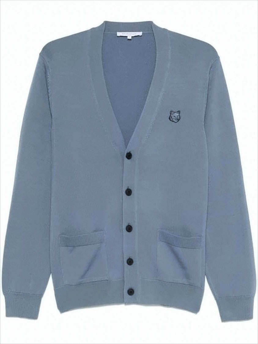 Relaxed-Fit Wool Cardigan