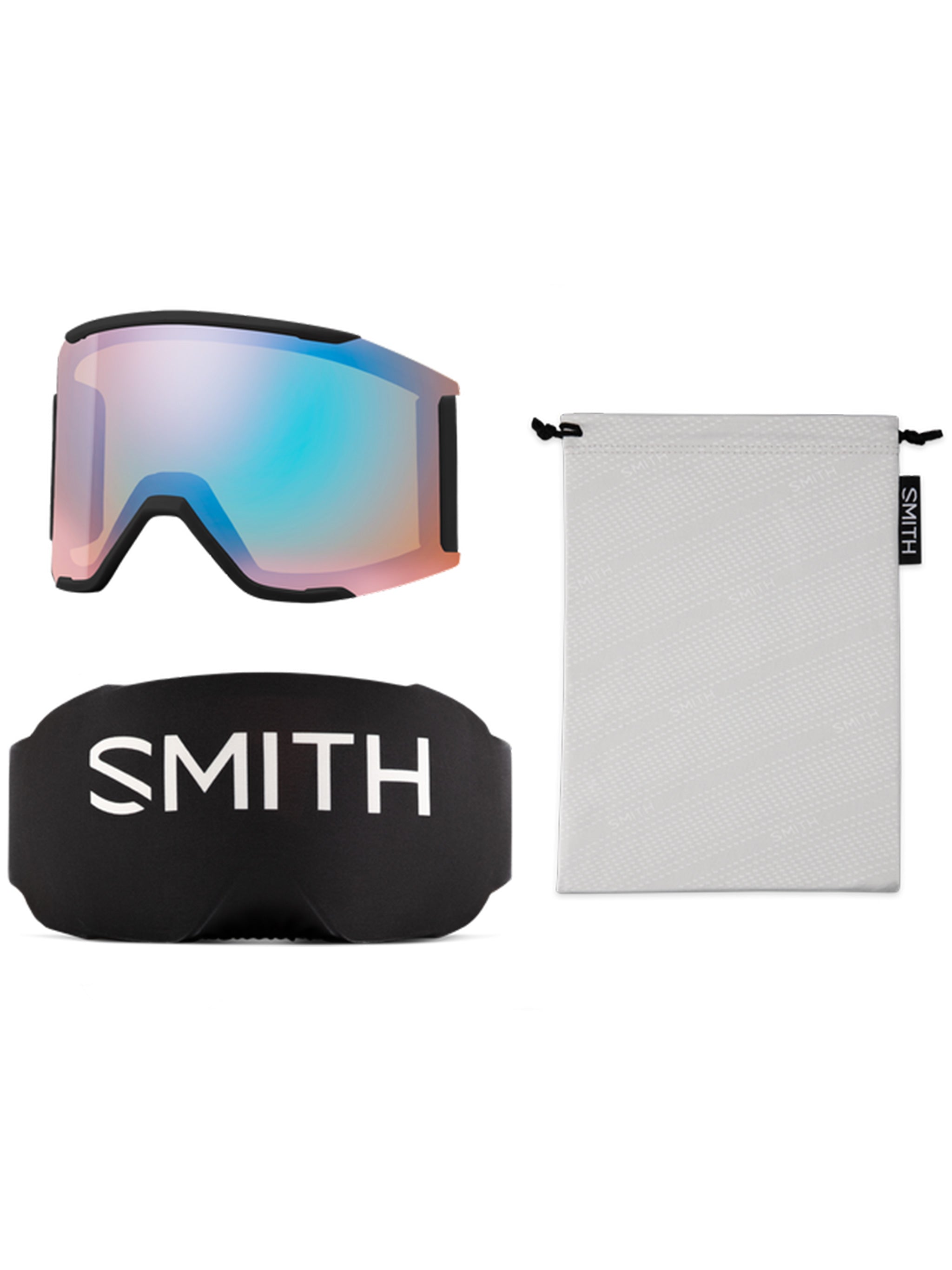 Black Squad Mag Frameless Ski Goggle