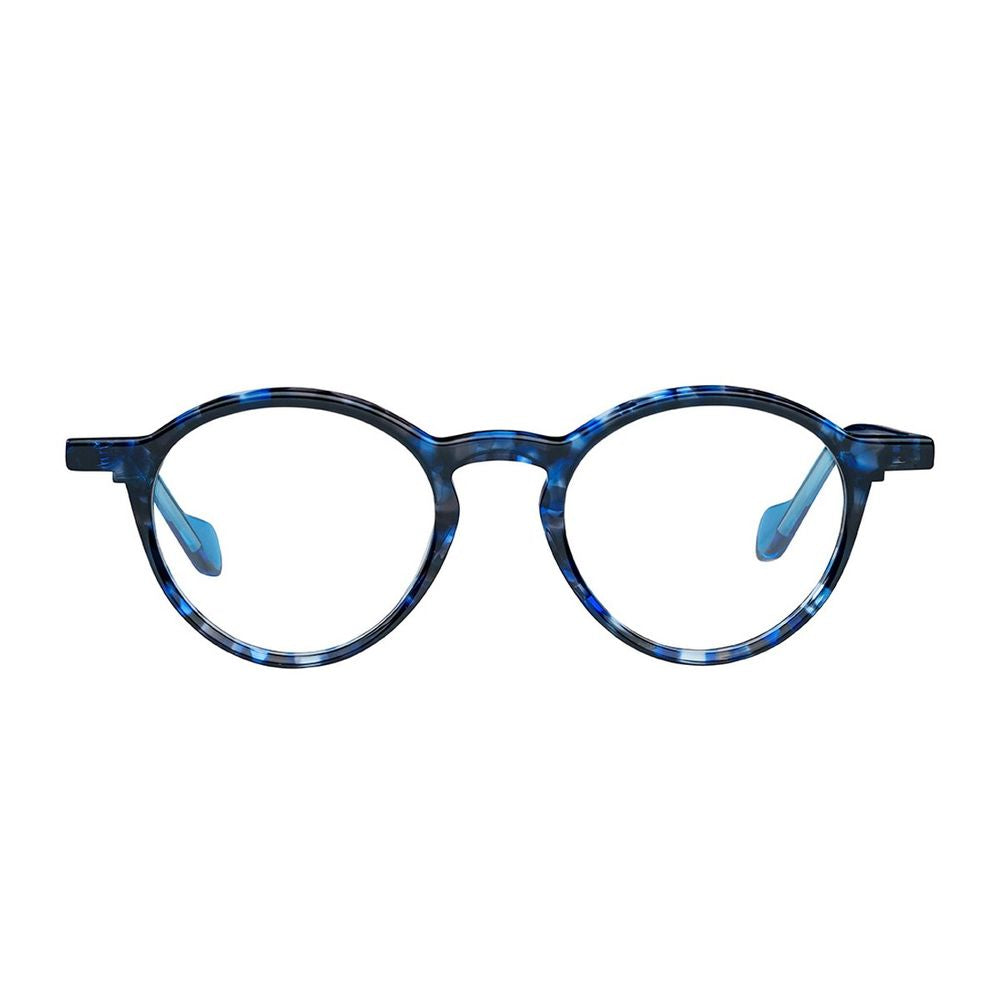 Cereus Mottled Blue Crystal Acetate Phantos Eyeglasses