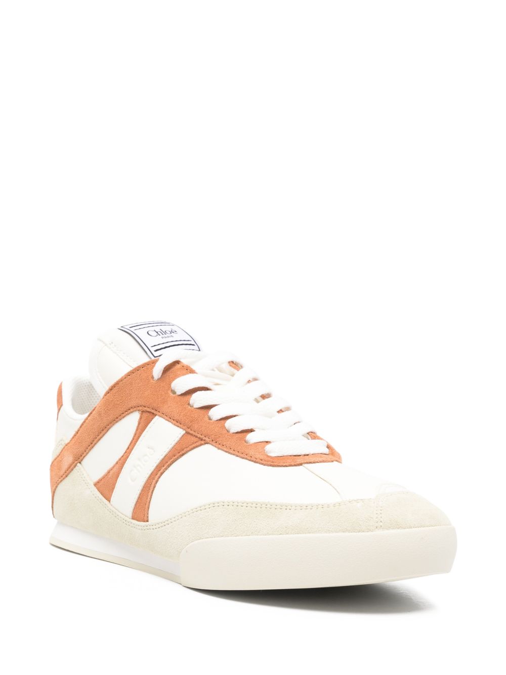 Low-Profile Flat Shoes with Suede Overlays