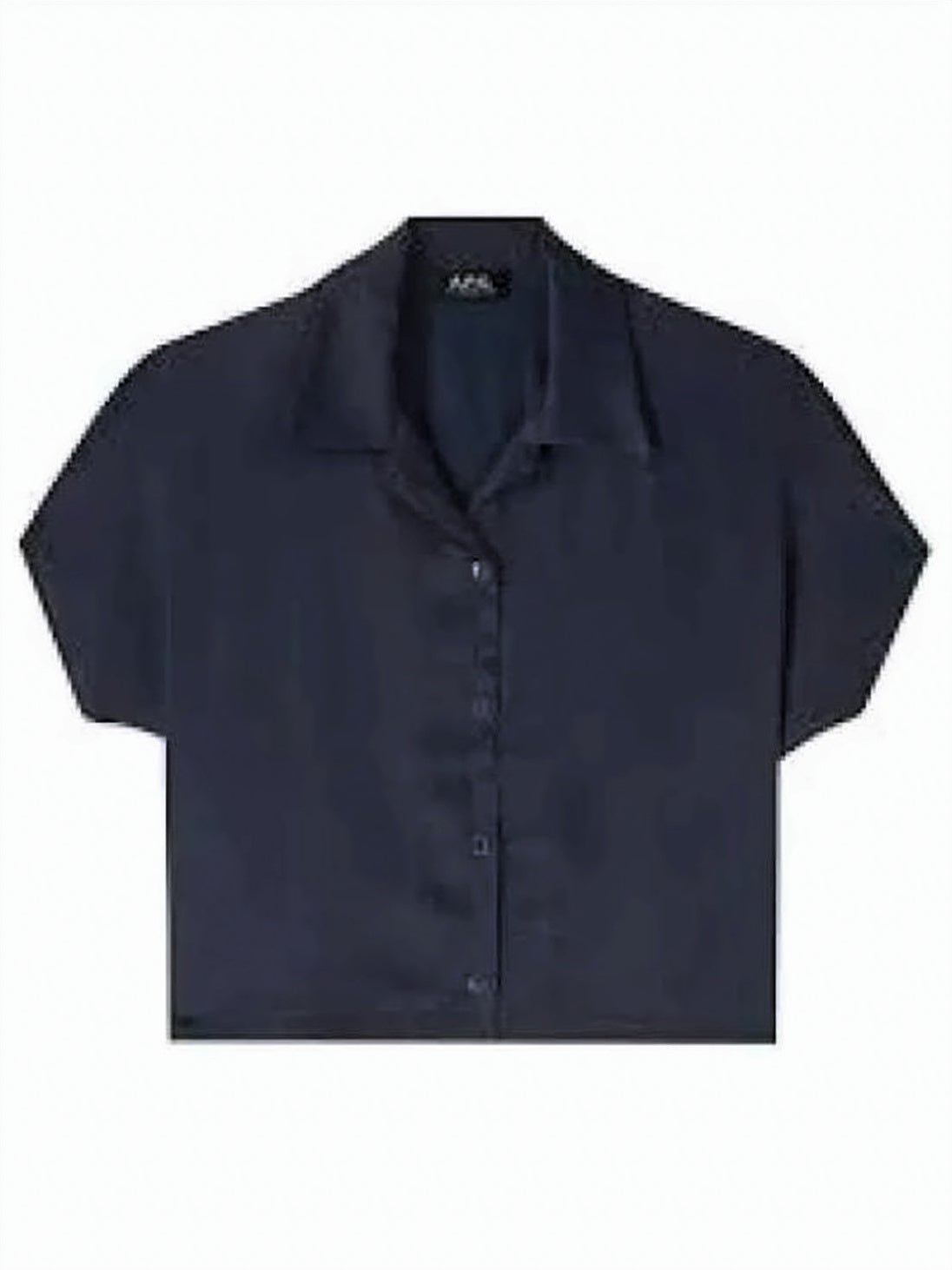 Relaxed Fit Short-Sleeved Blouse
