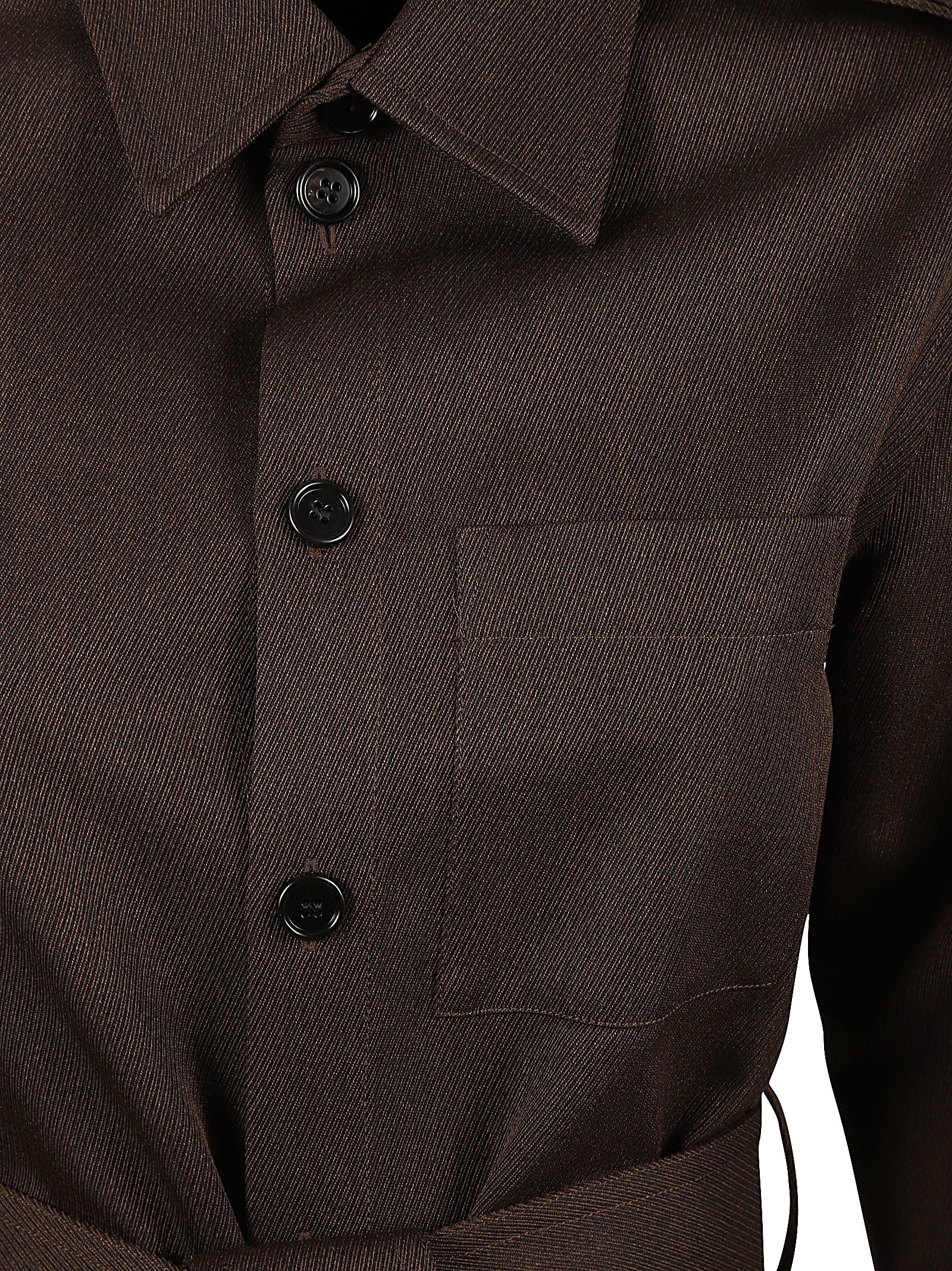 Tailored Brown Wool Coat