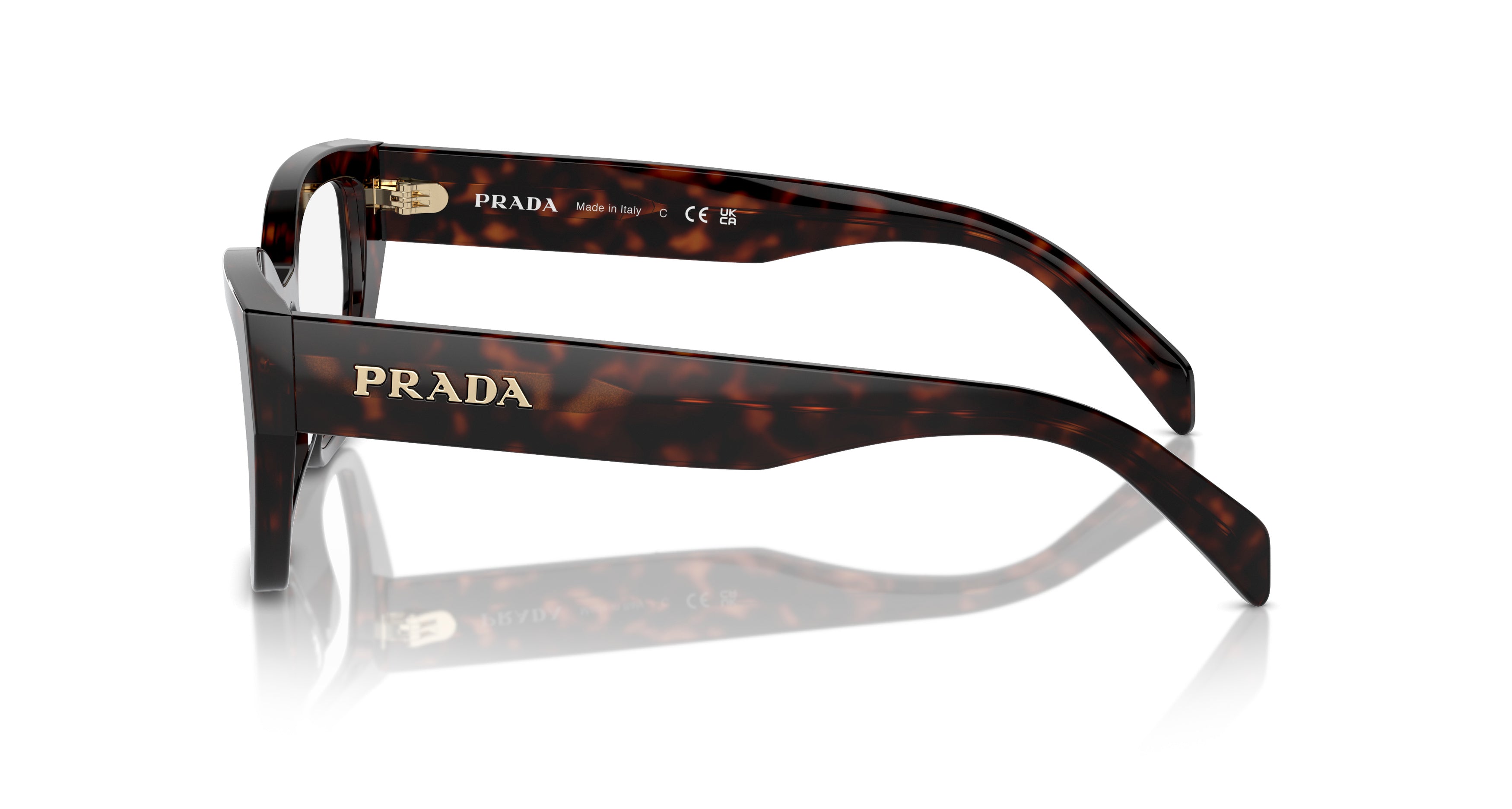 0pr A16v Oversized Square Acetate Eyeglasses