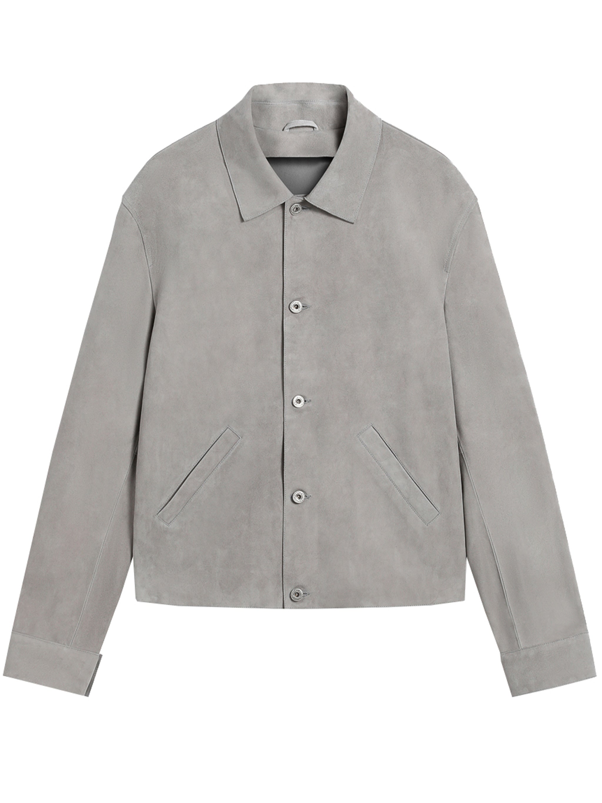 Gioele Cropped Suede Like Texture Jacket