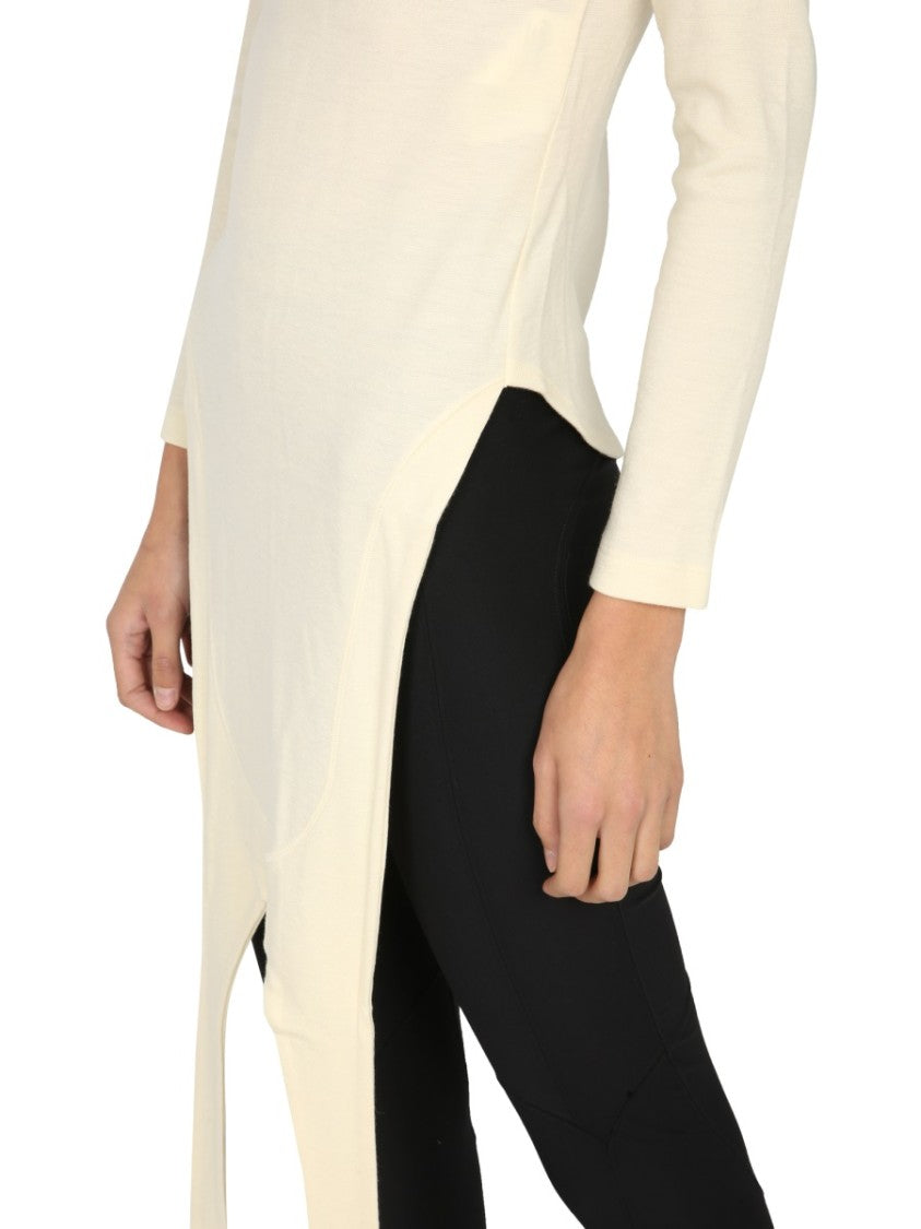 Polo Neck Apron Sweater