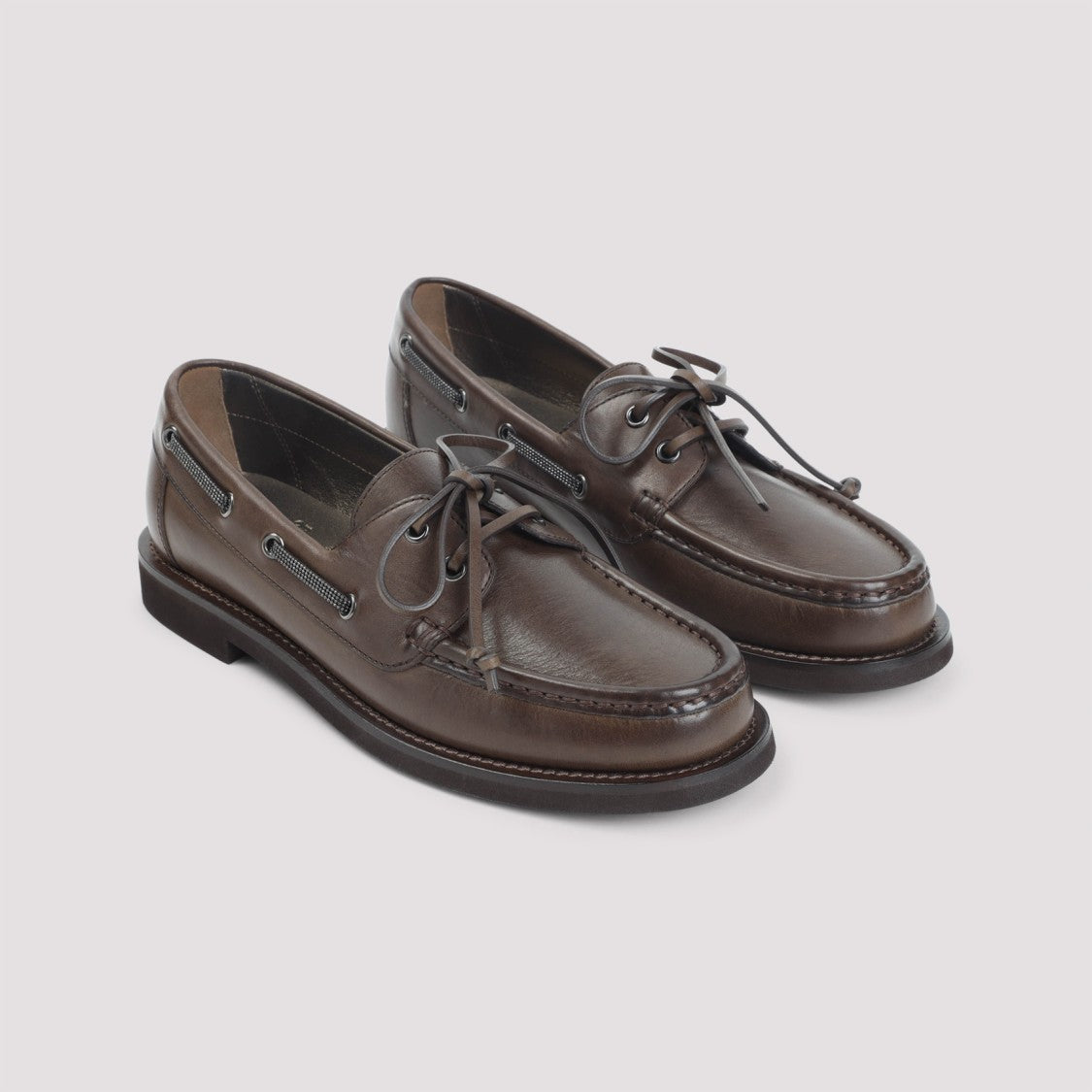 Brown Leather Loafers