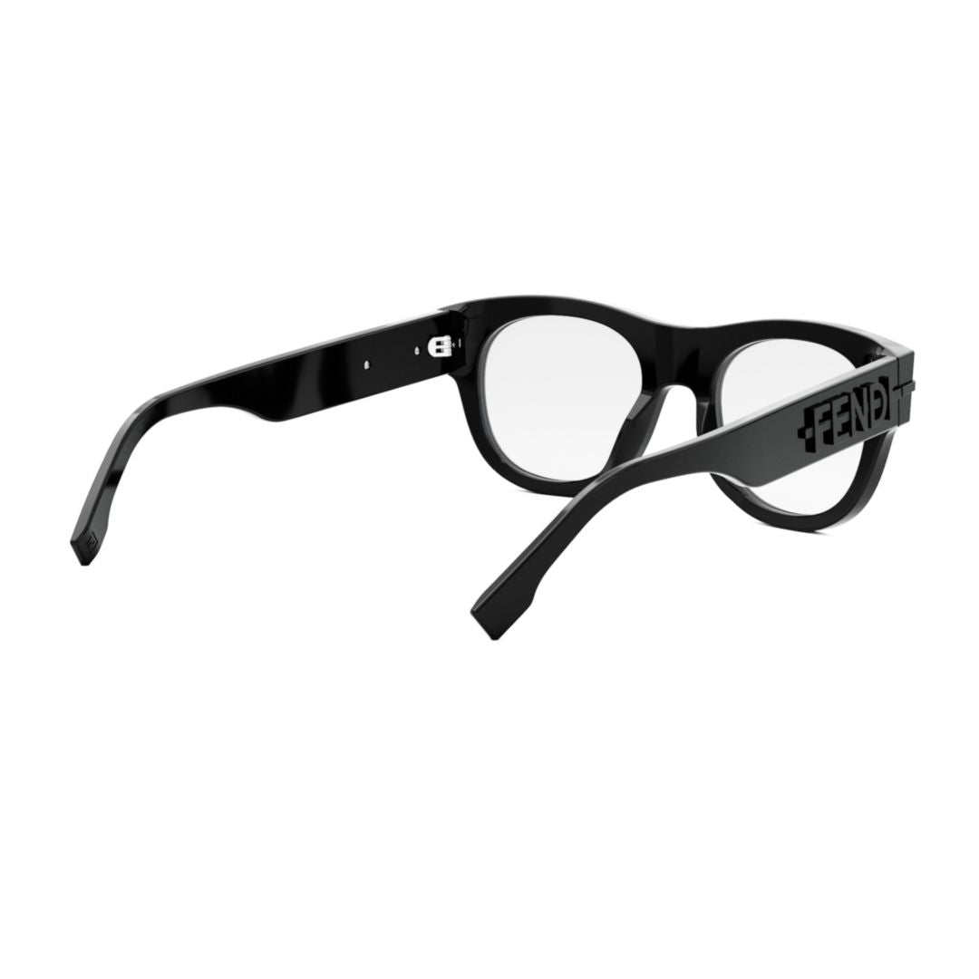 Fe50078i Bold Rectangular Acetate Sunglasses