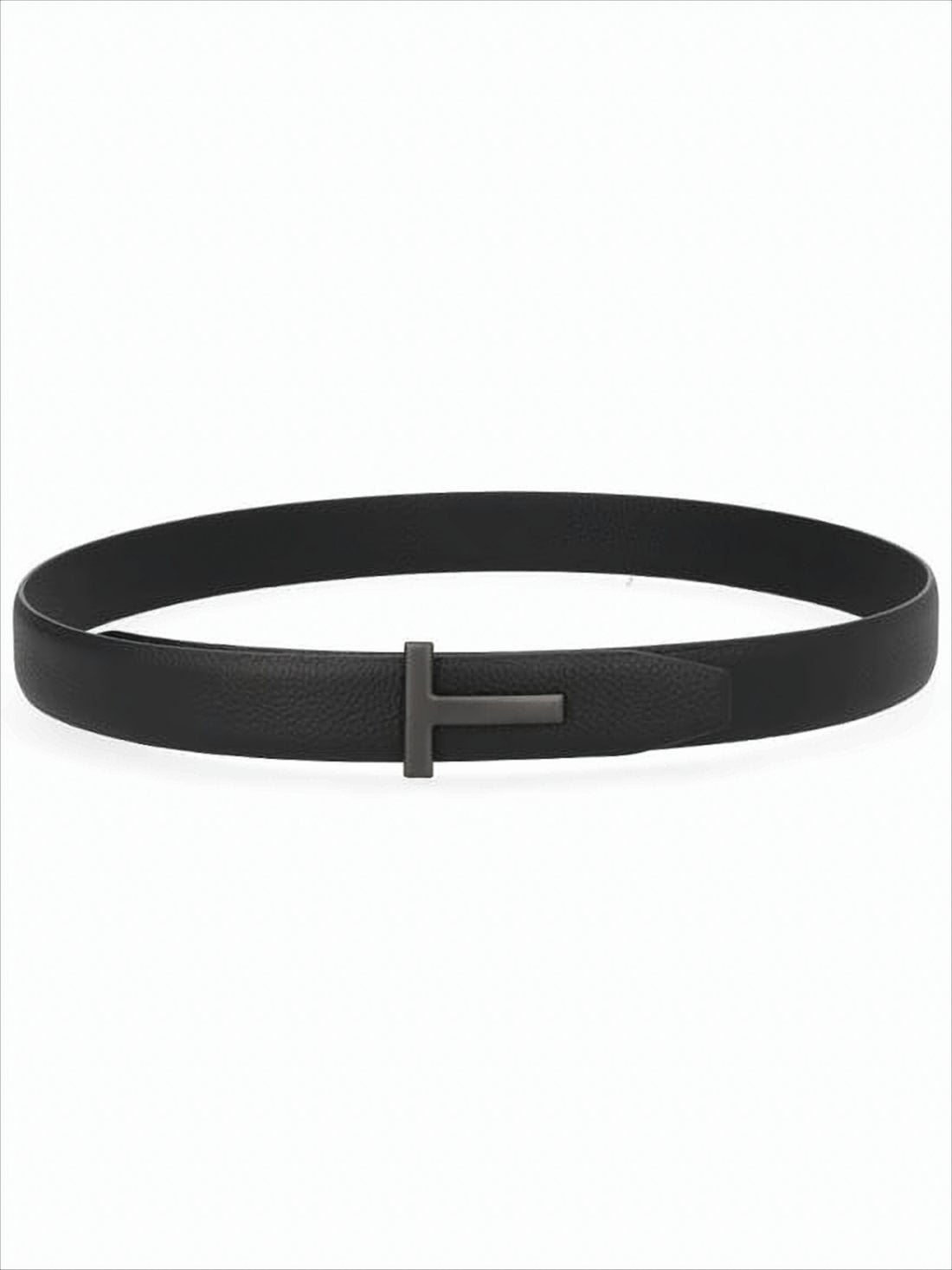 Textured Calf Leather Belt