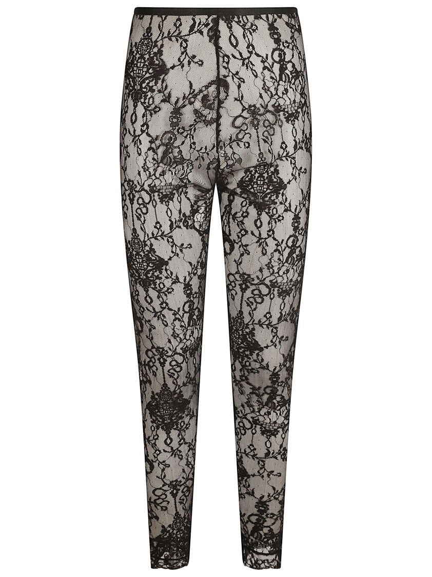 Fitted Black Trousers