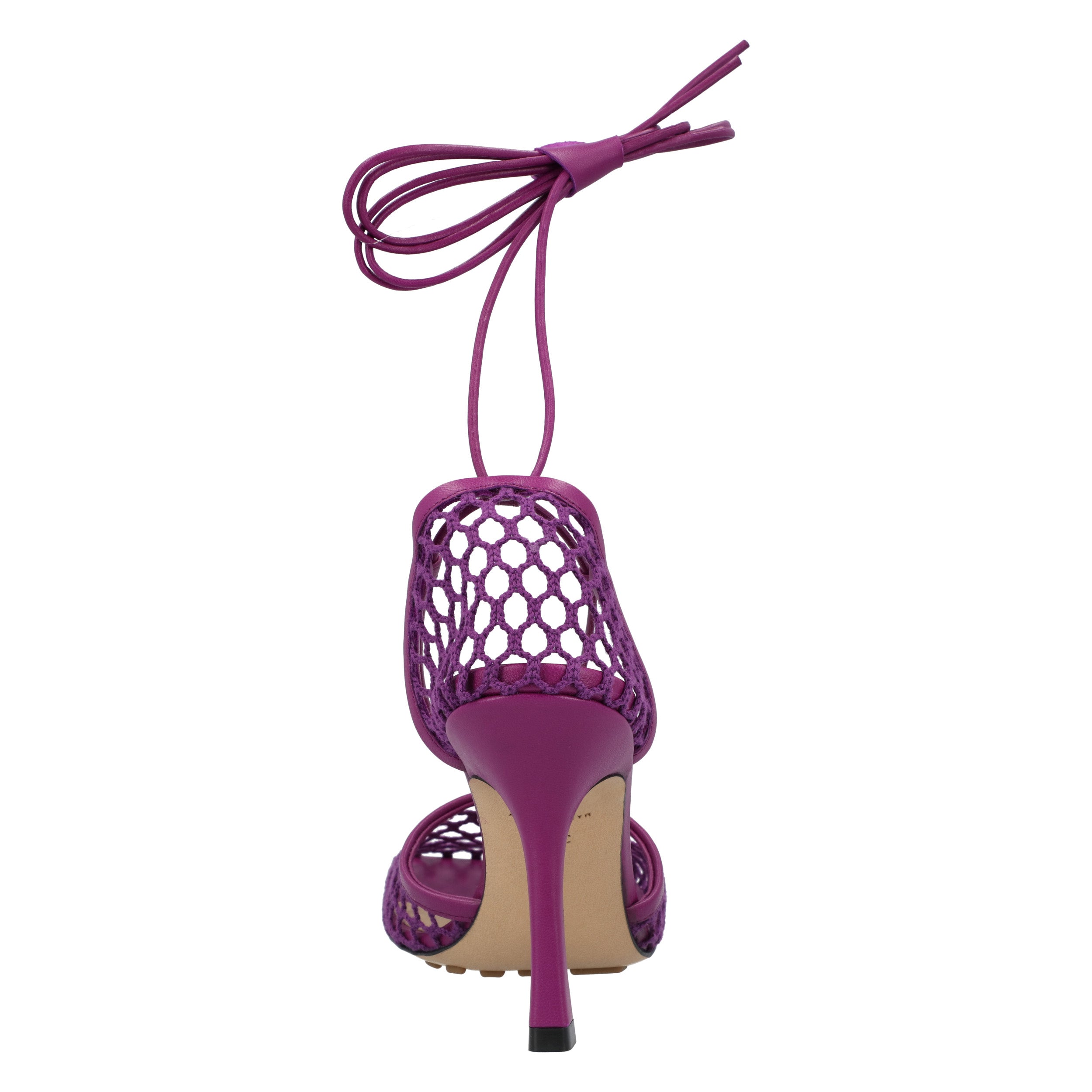 Stretch Lace-Up Sandal Violet