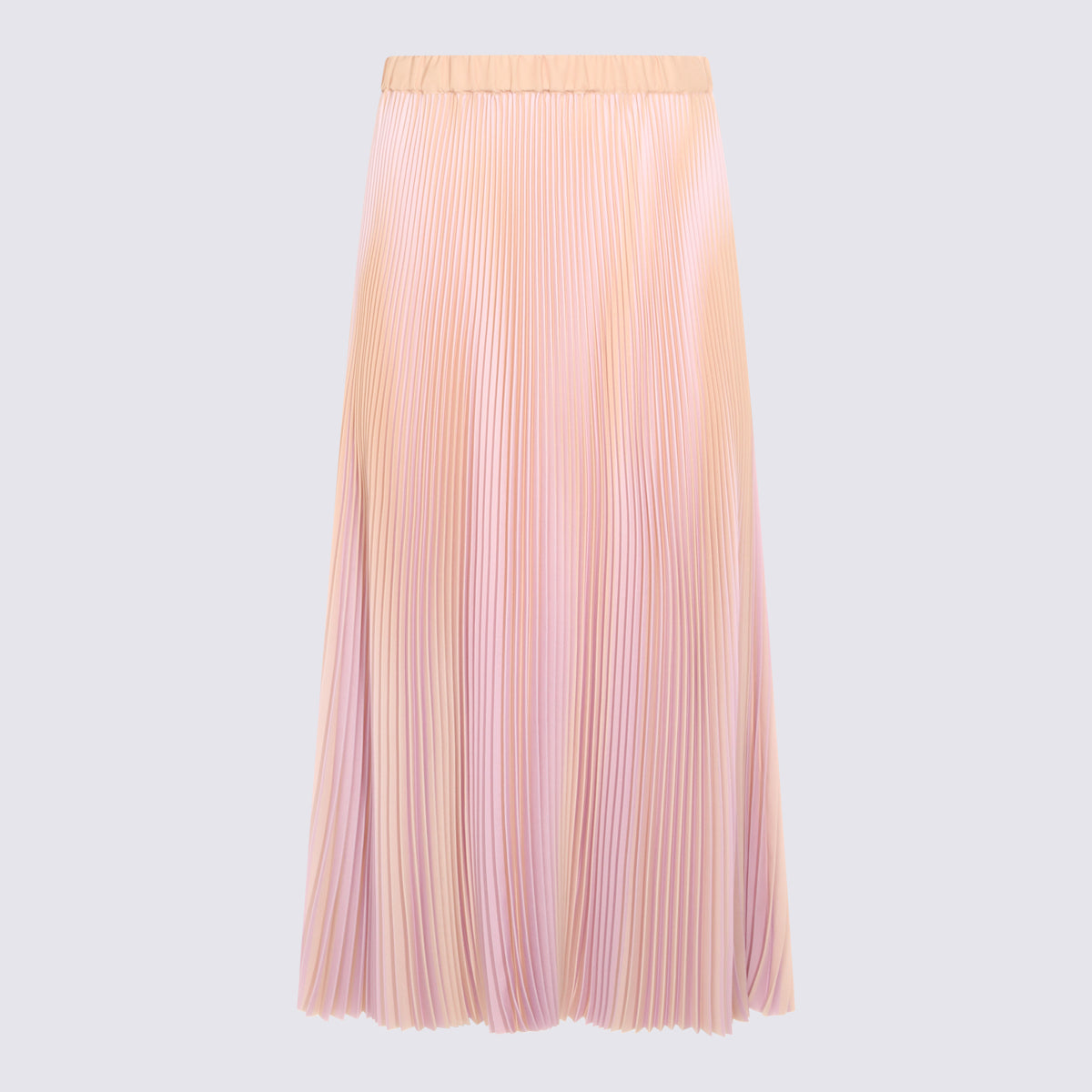 Lilac High-Waisted Maxi Skirt