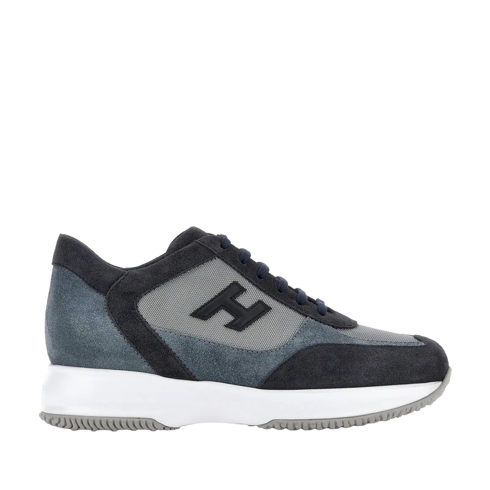 Interactive Allacciato H3D Sneakers in Blue