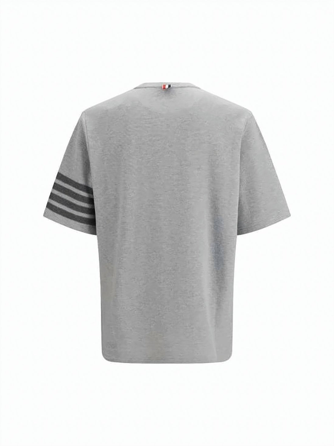 Textured Pique Short-Sleeve Top