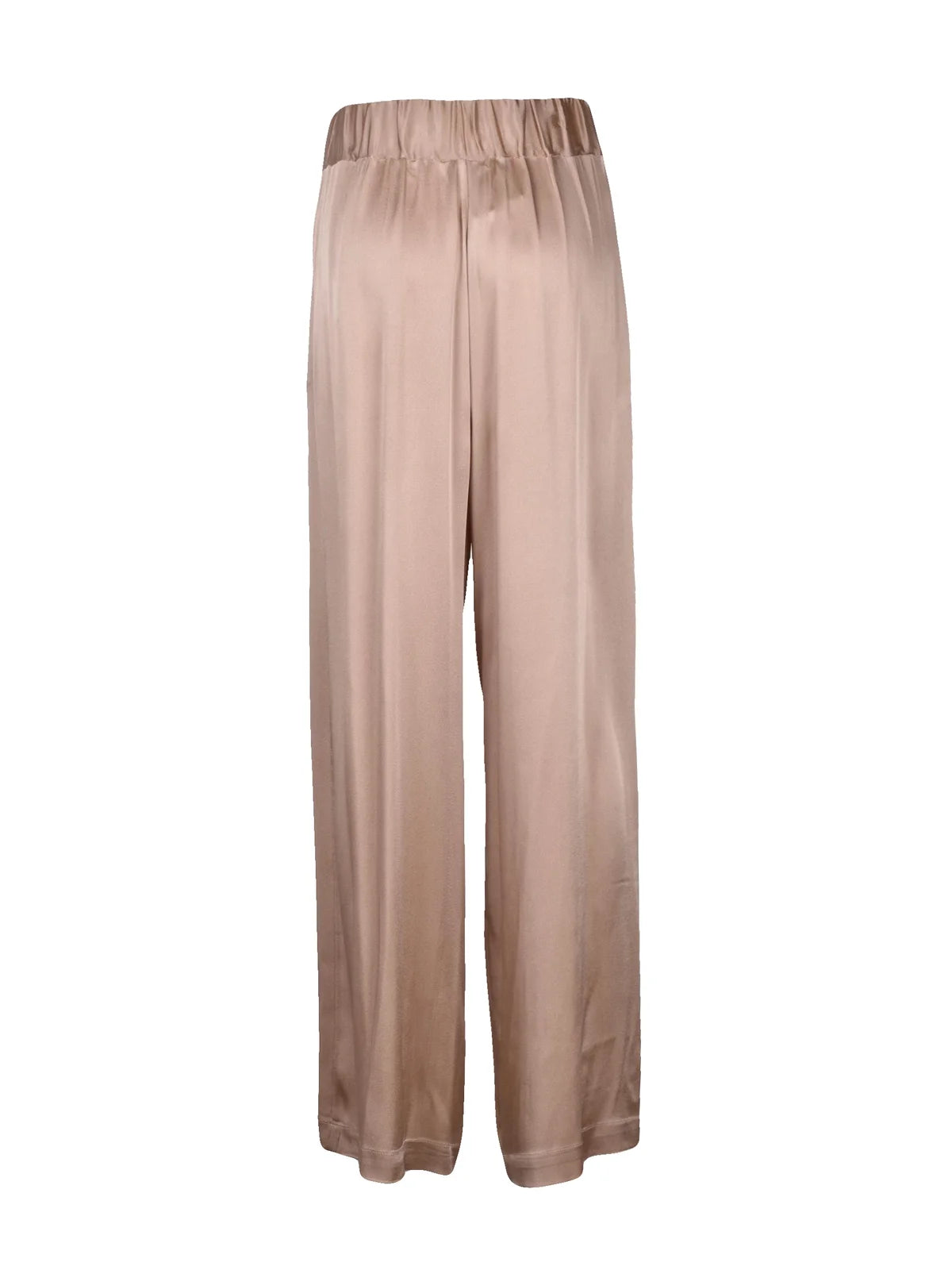 Palazzo Pants Acetate Silk - Beige