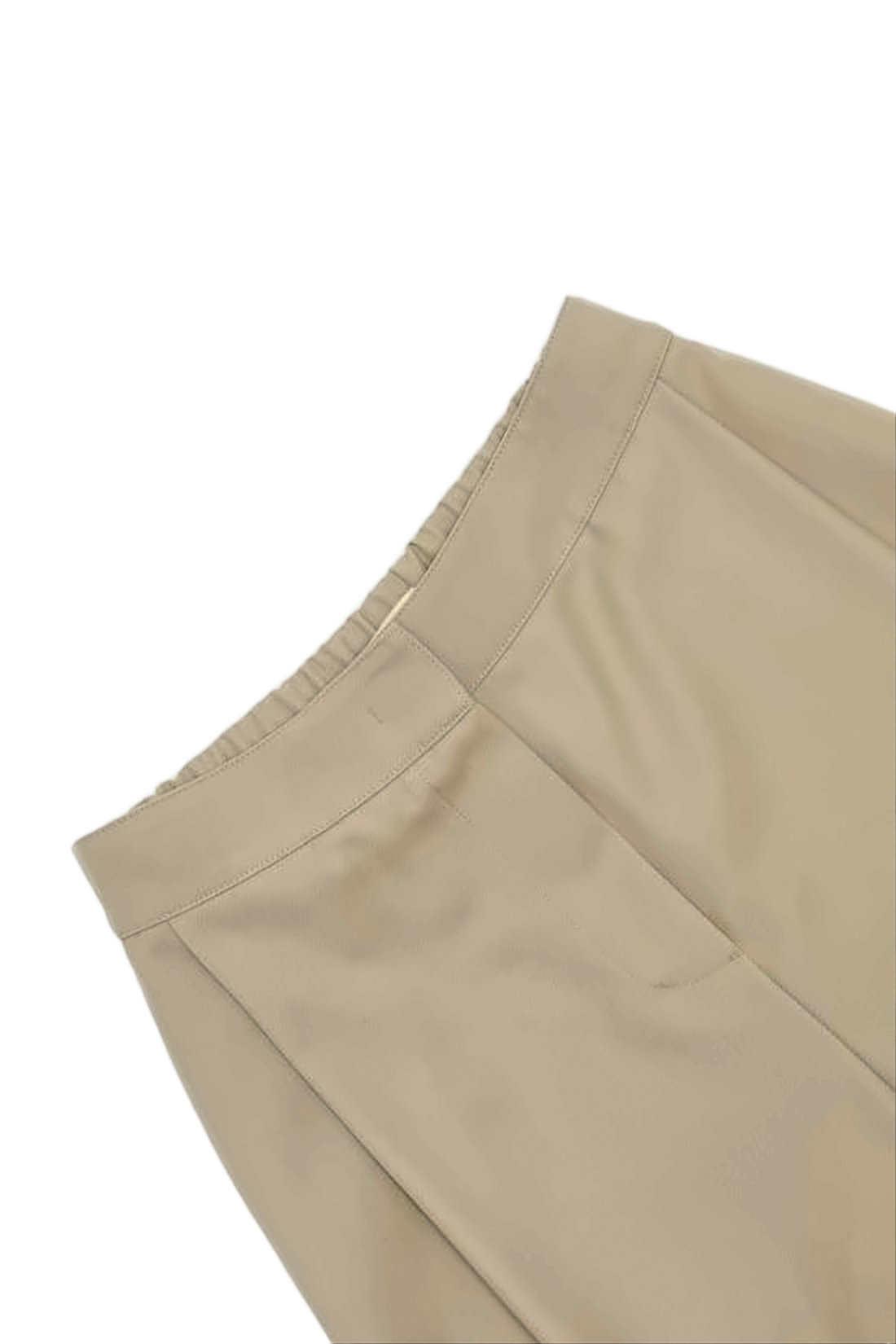 Tailored Neutrals Shorts with Elastic Waistband