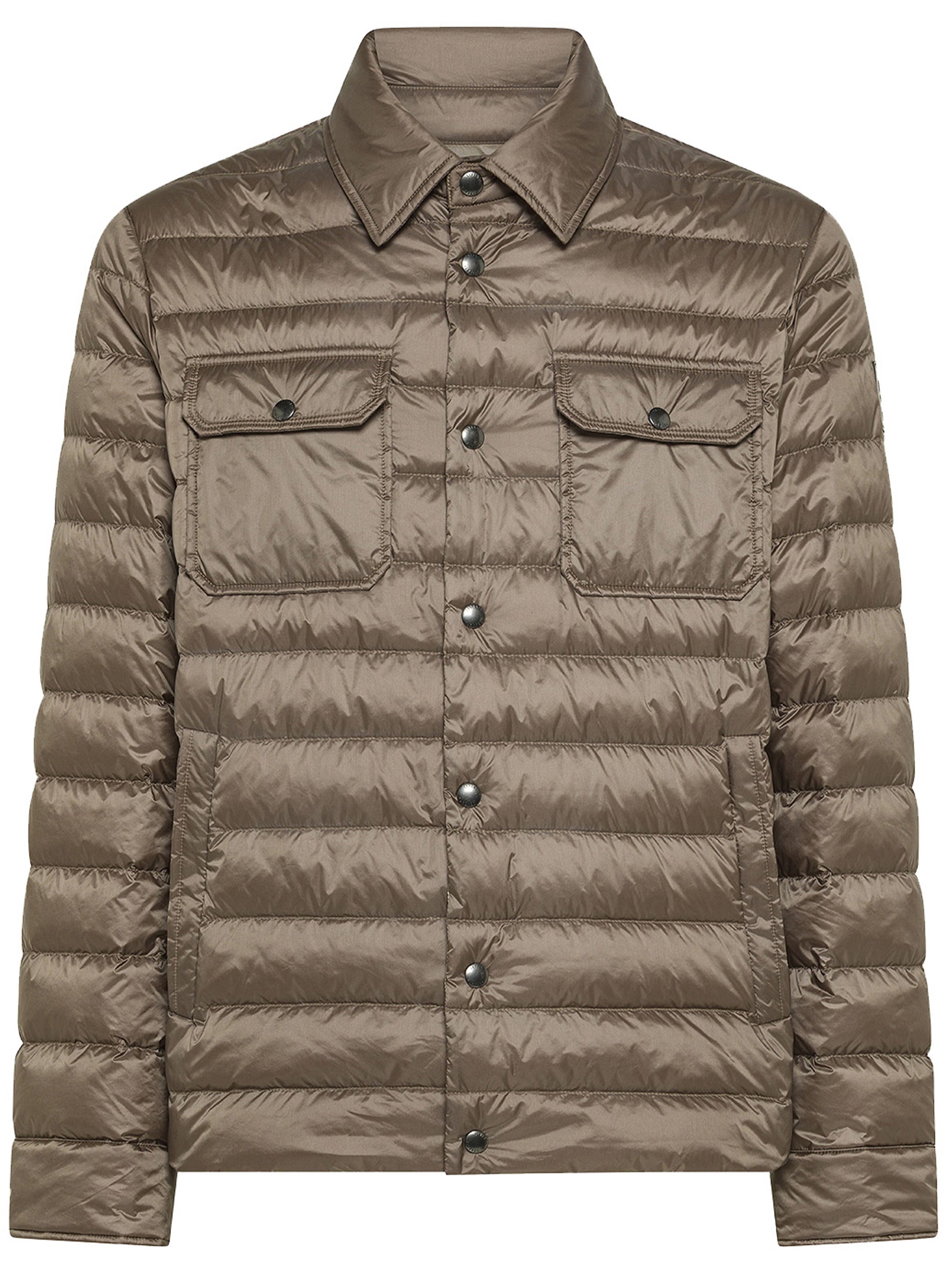 Brown Quilted Padded Brown Jacket