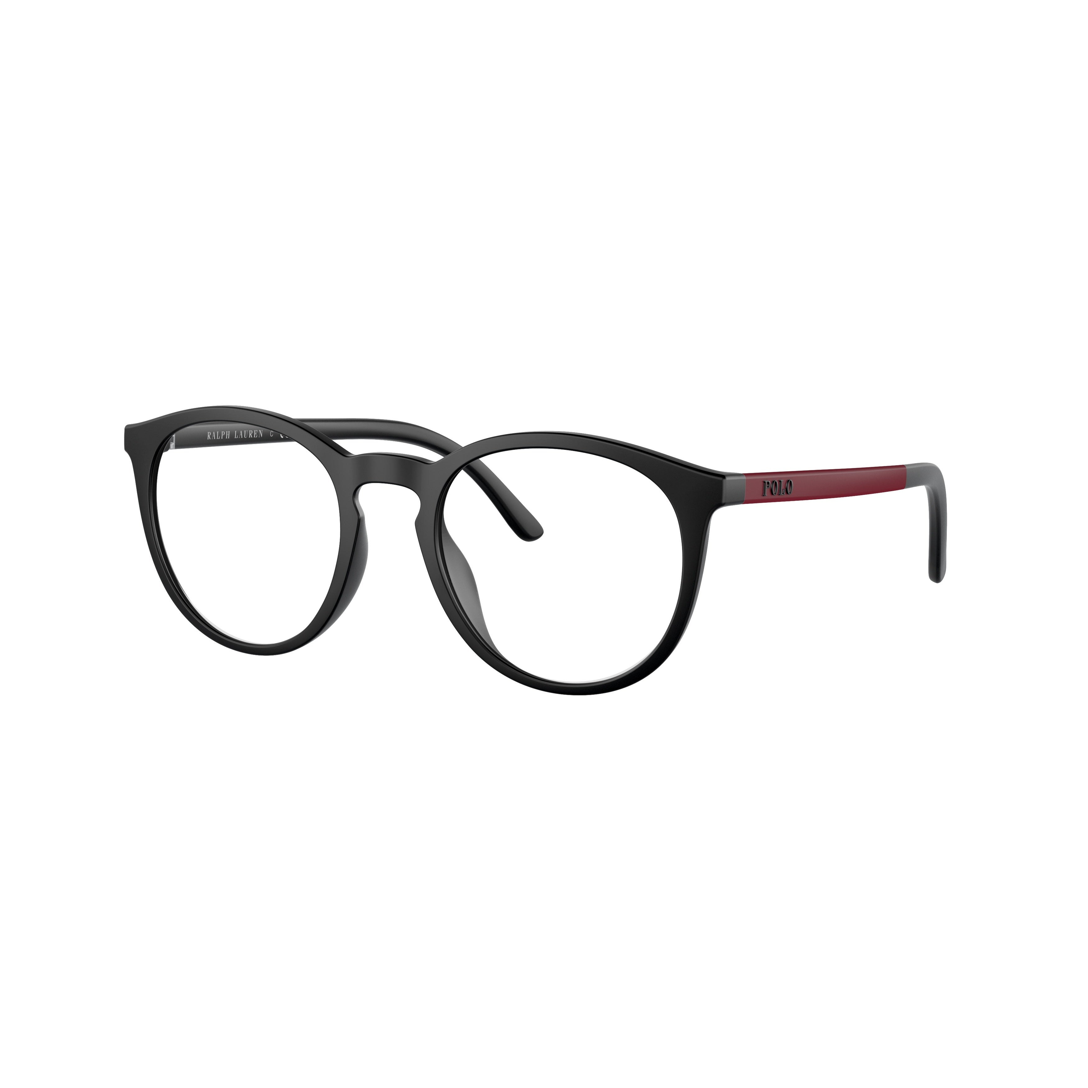 0ph4183u Matte Black Rounded Frame Eyeglasses