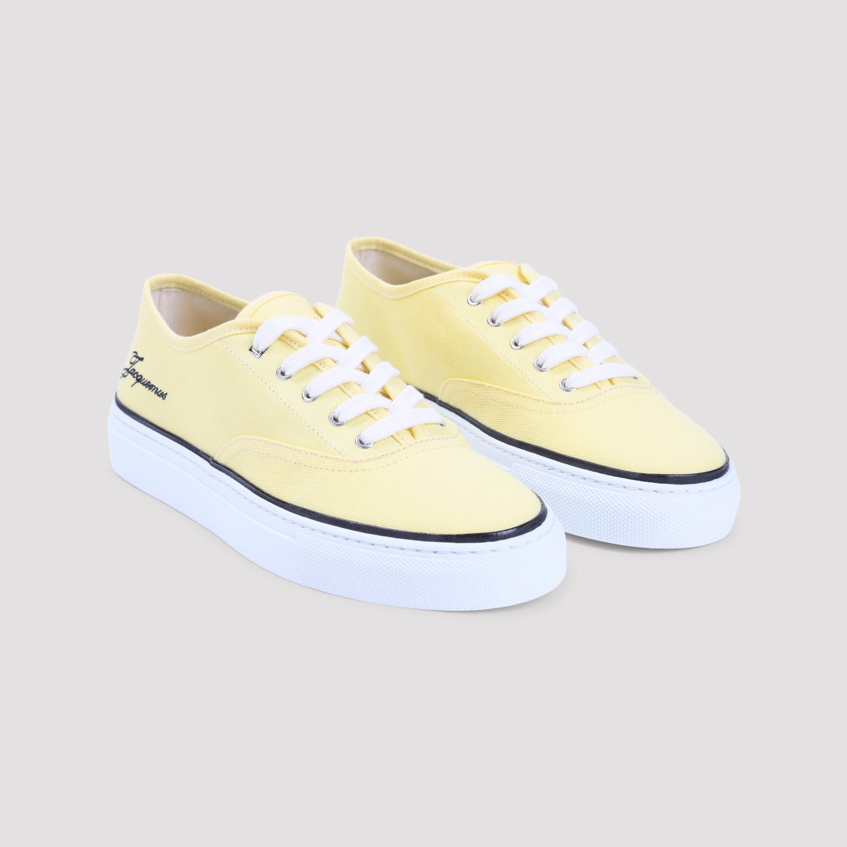 Yellow Orange Sneakers Cotton