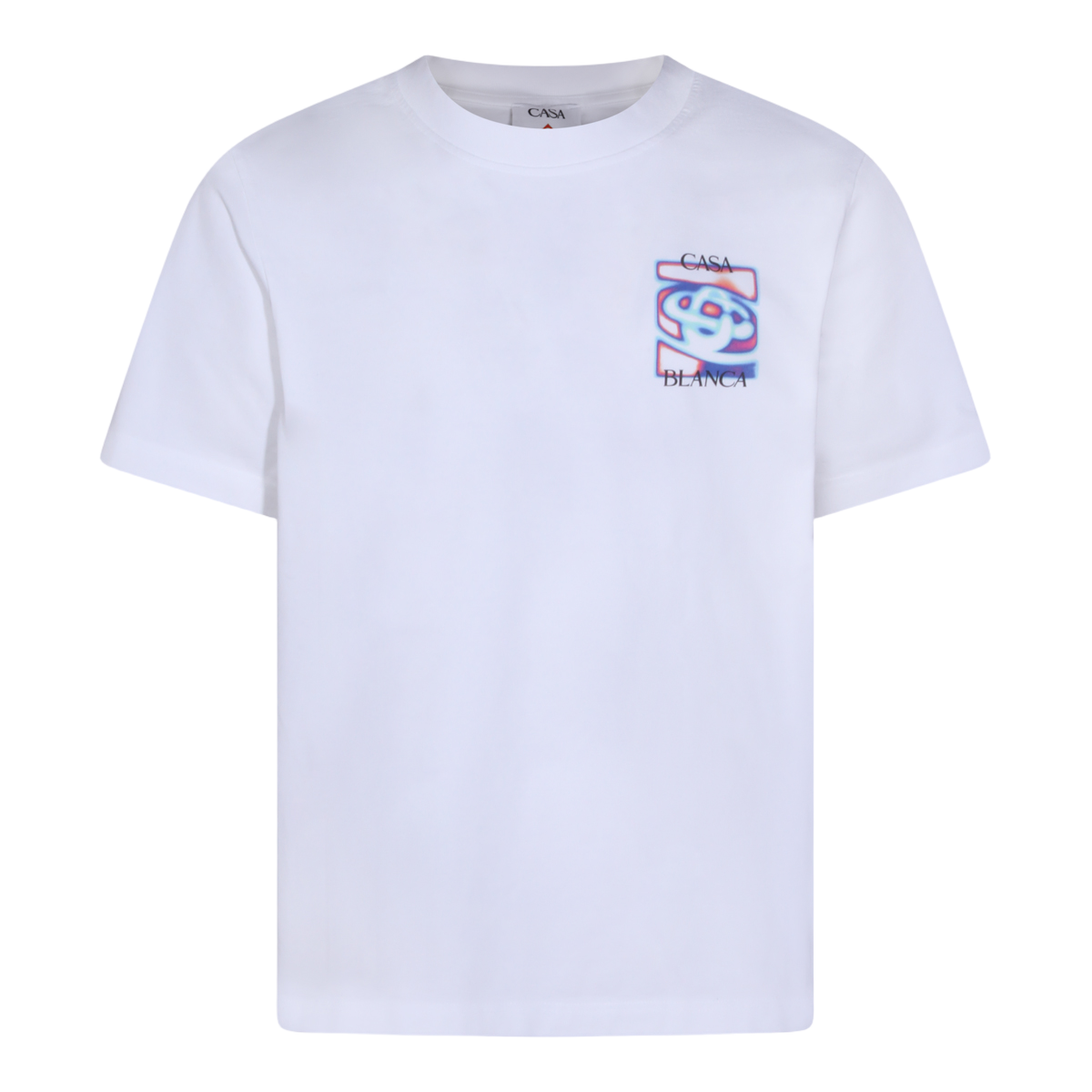 Graphic Print White Short-Sleeve T-Shirt