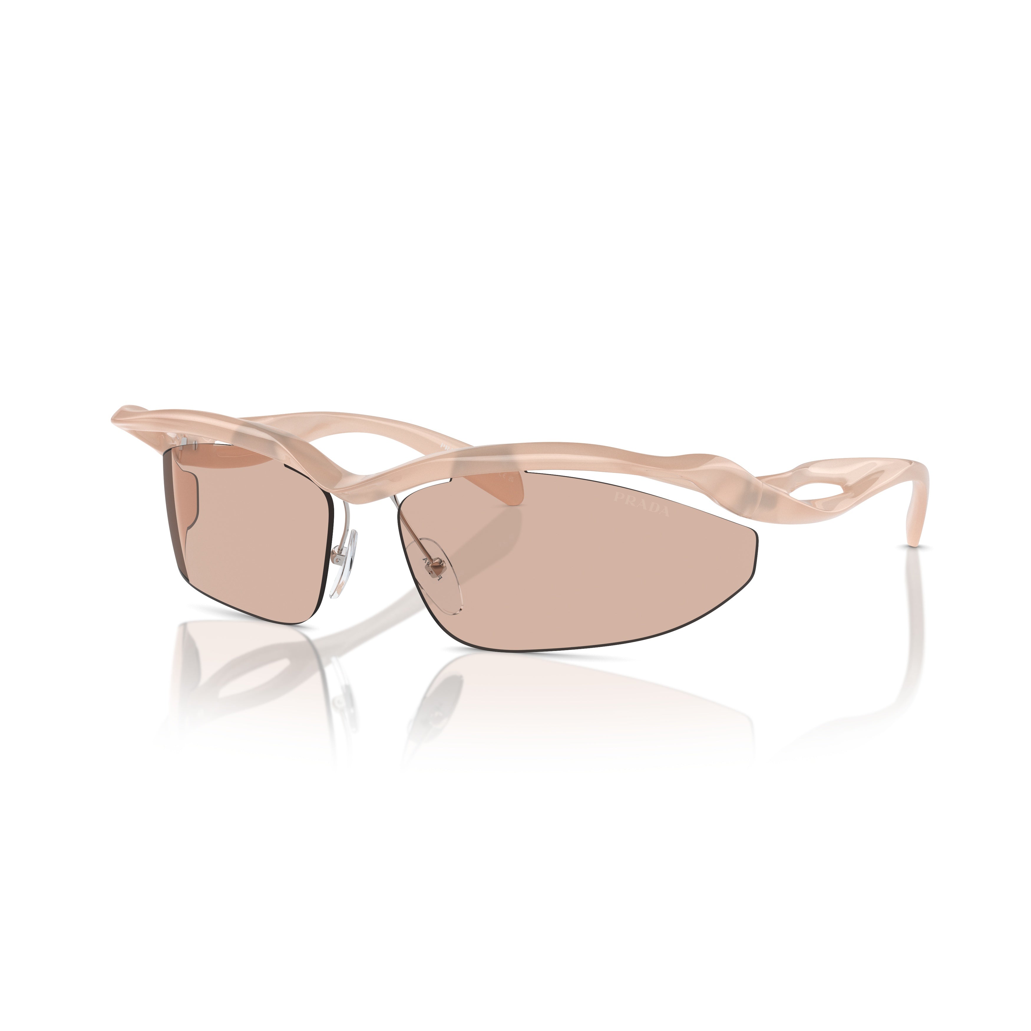 0pr A25s Semi-Rimless Sunglasses