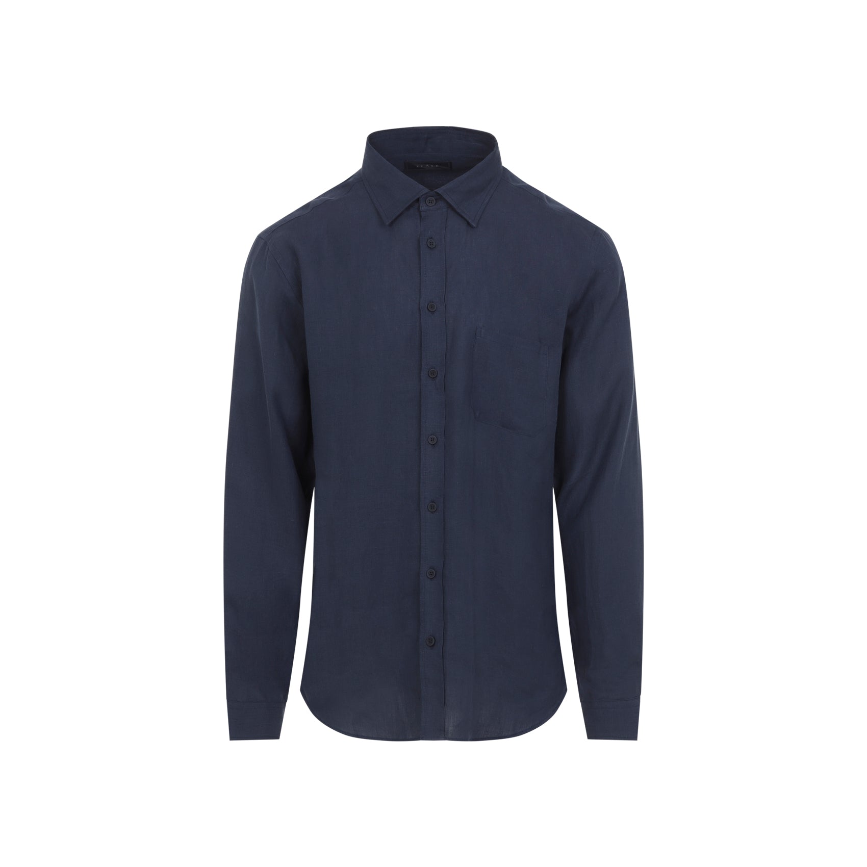Button-Up Shirt with Classic Collar