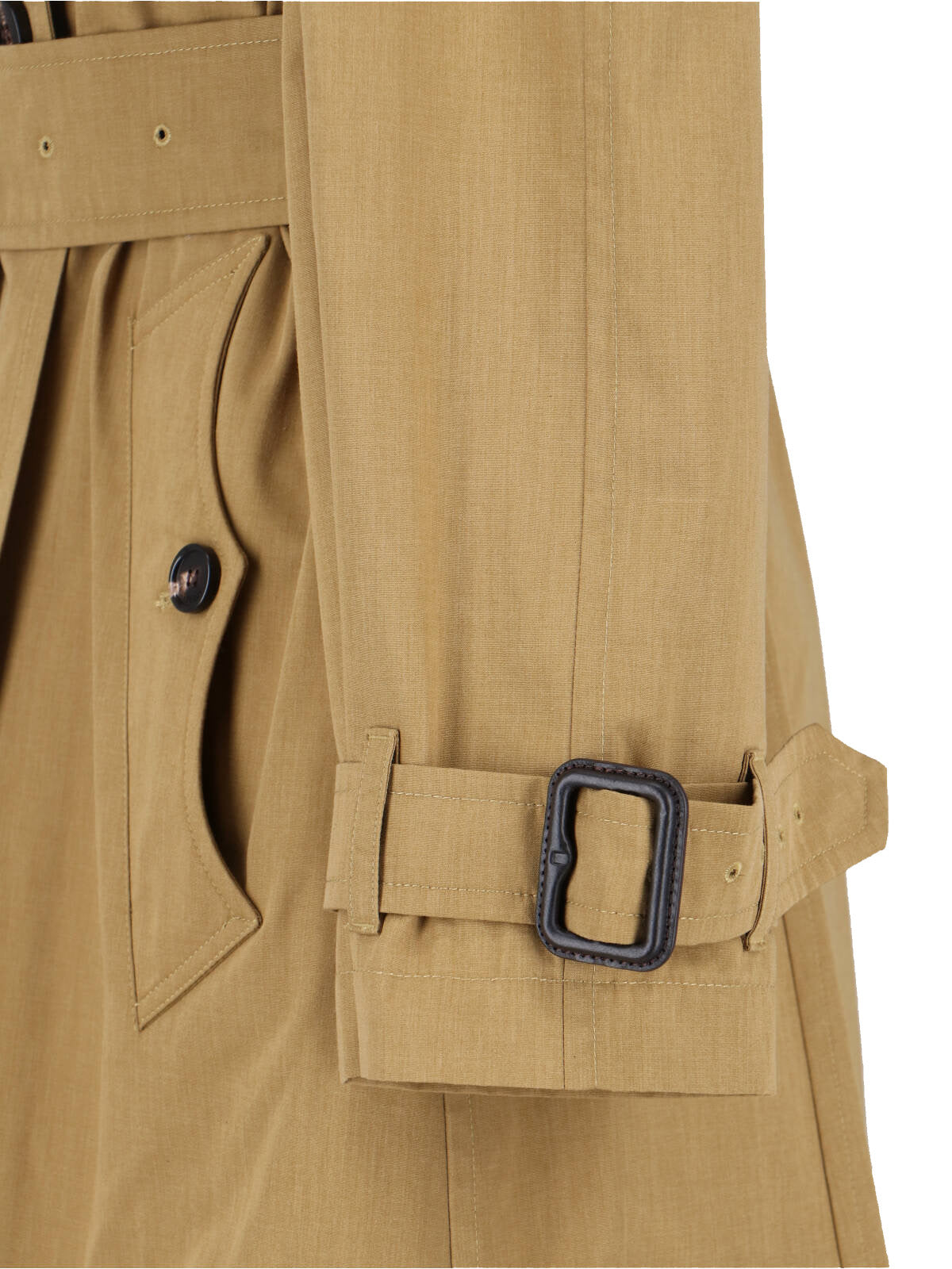 Structured Brown Jacket With Tailored Fit And Minimalist Design