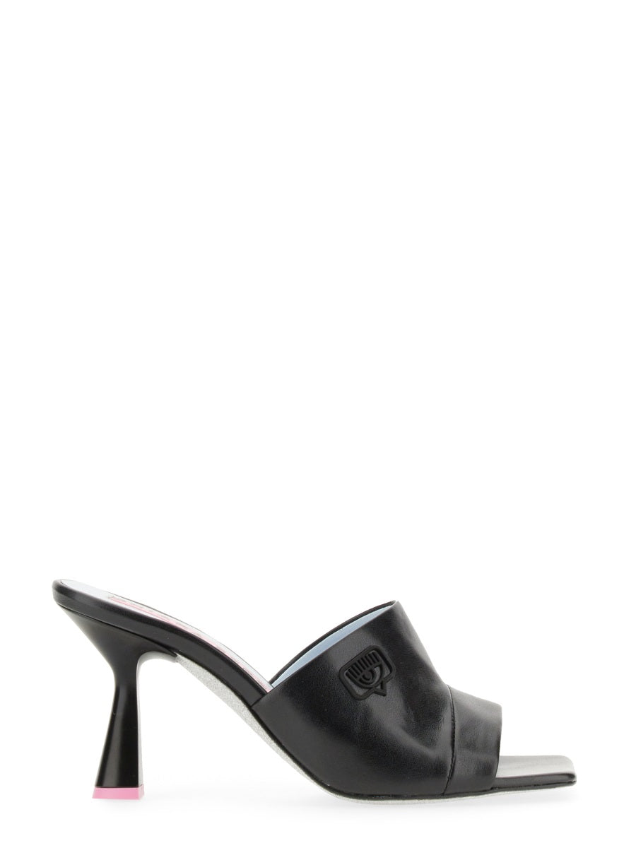 Black Leather Sandal