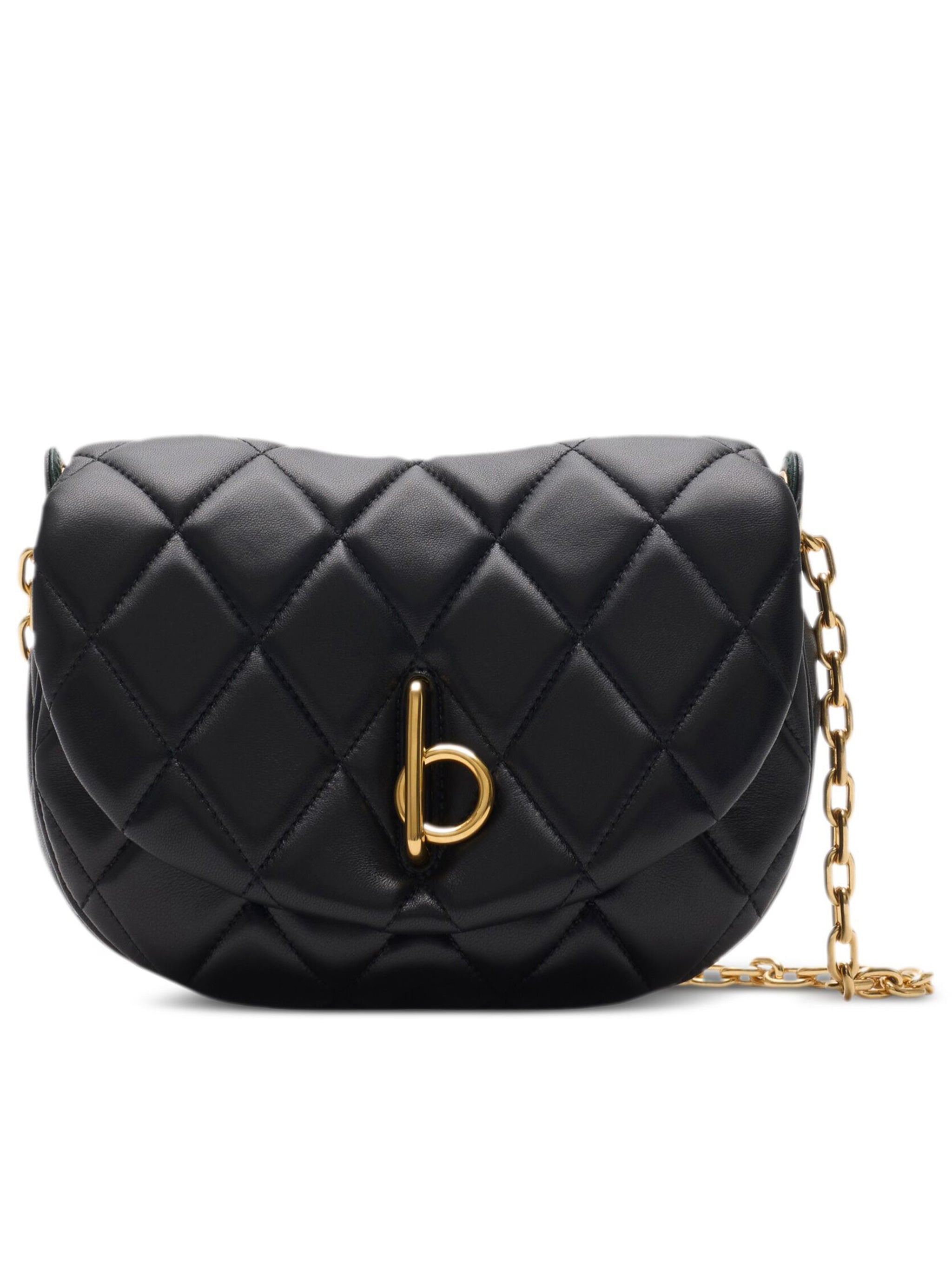 Quilted Rocking Horse Leather Shoulder Bag