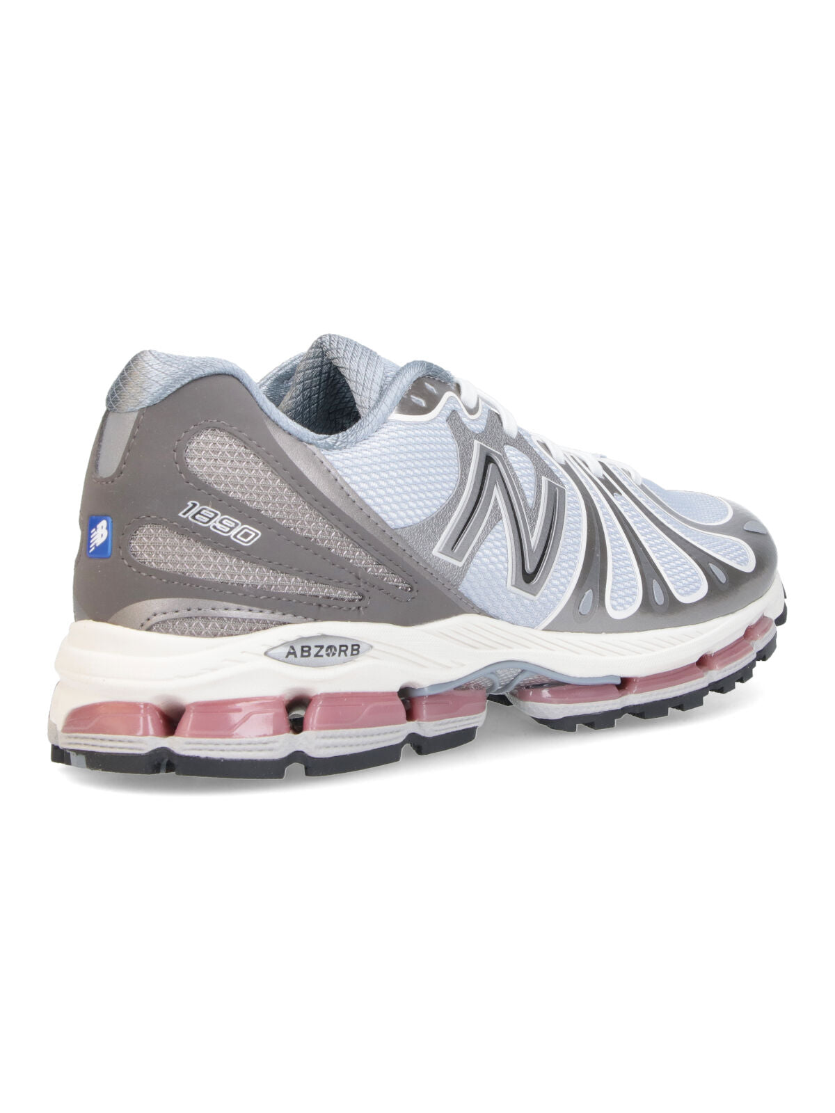 White Mesh Synthetic Performance Sneakers