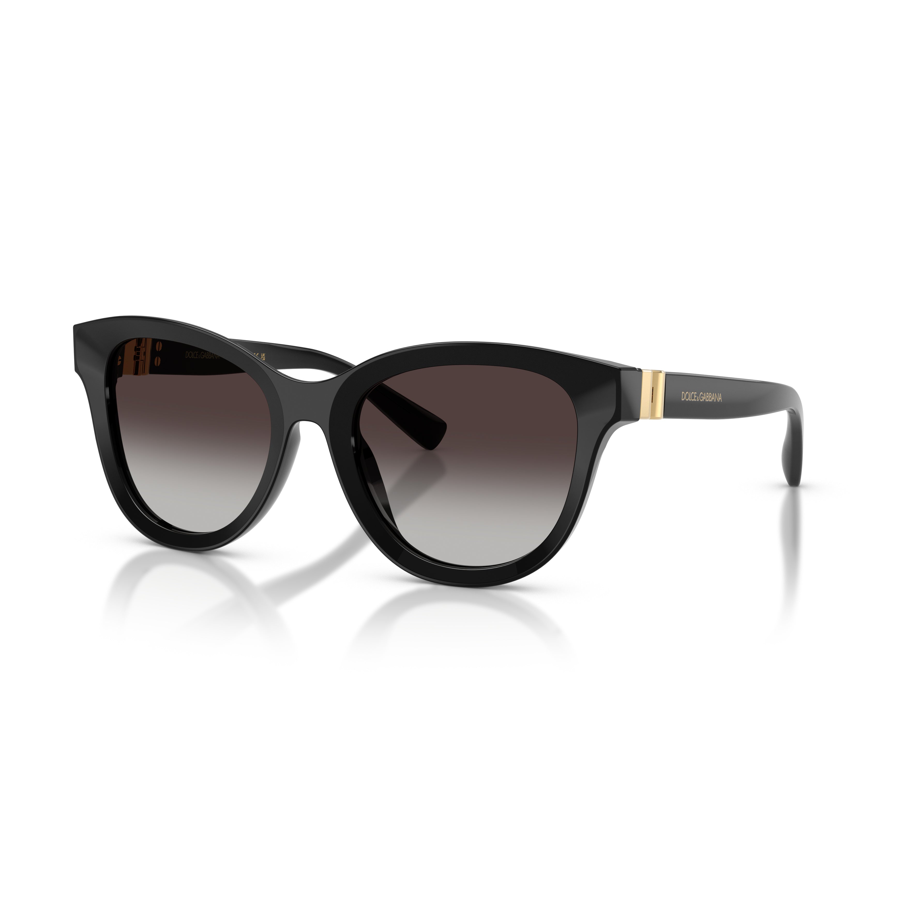 0dg4533 Oversized Cat-Eye Sunglasses with Gradient Tinted Lenses