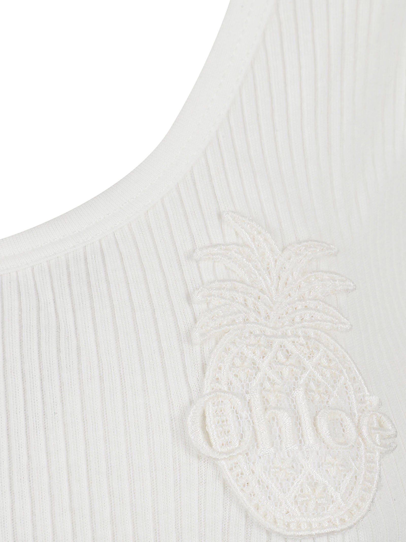 Fitted Cotton Jersey Tank Top