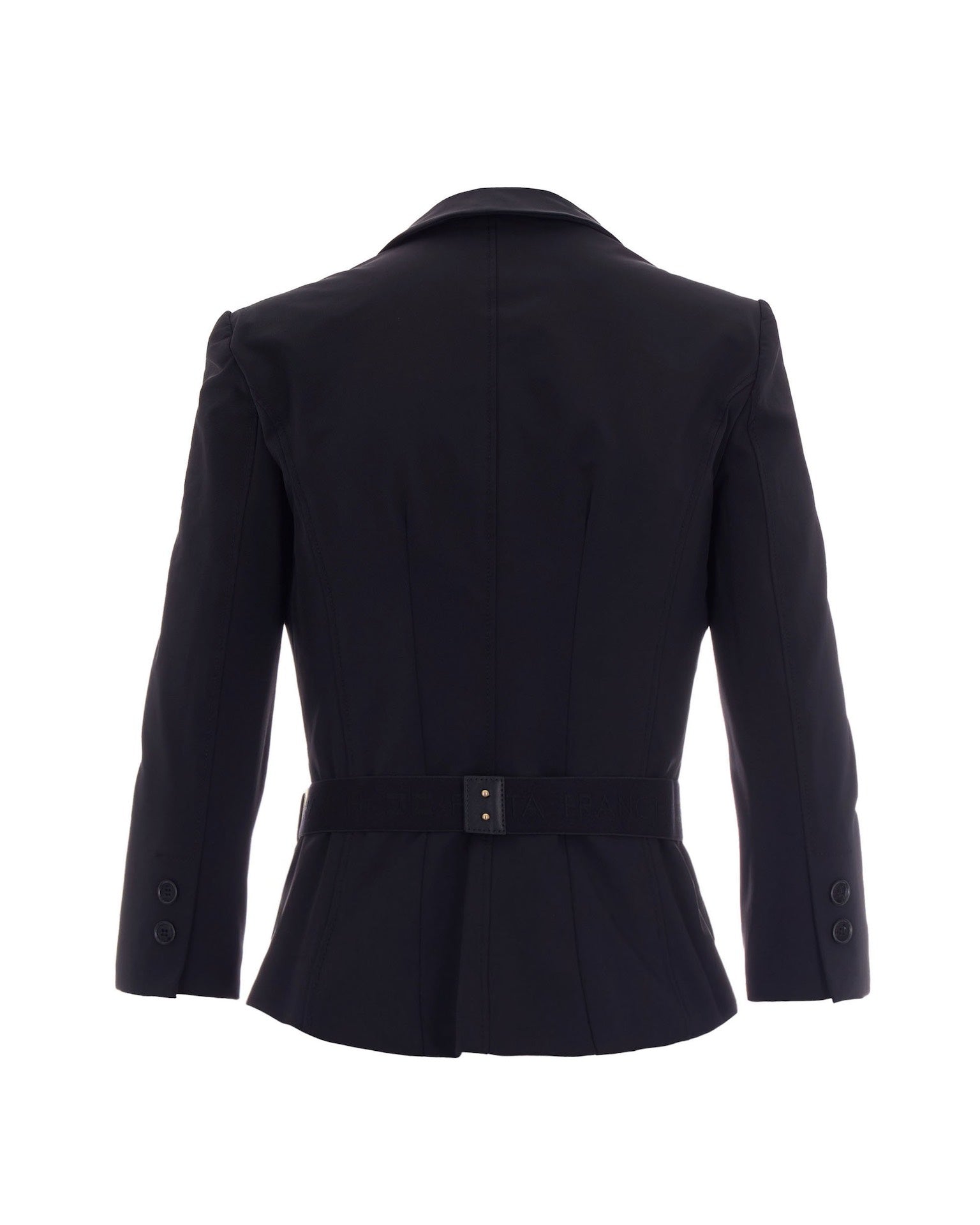 Black Bi-Stretch Technical Jacket