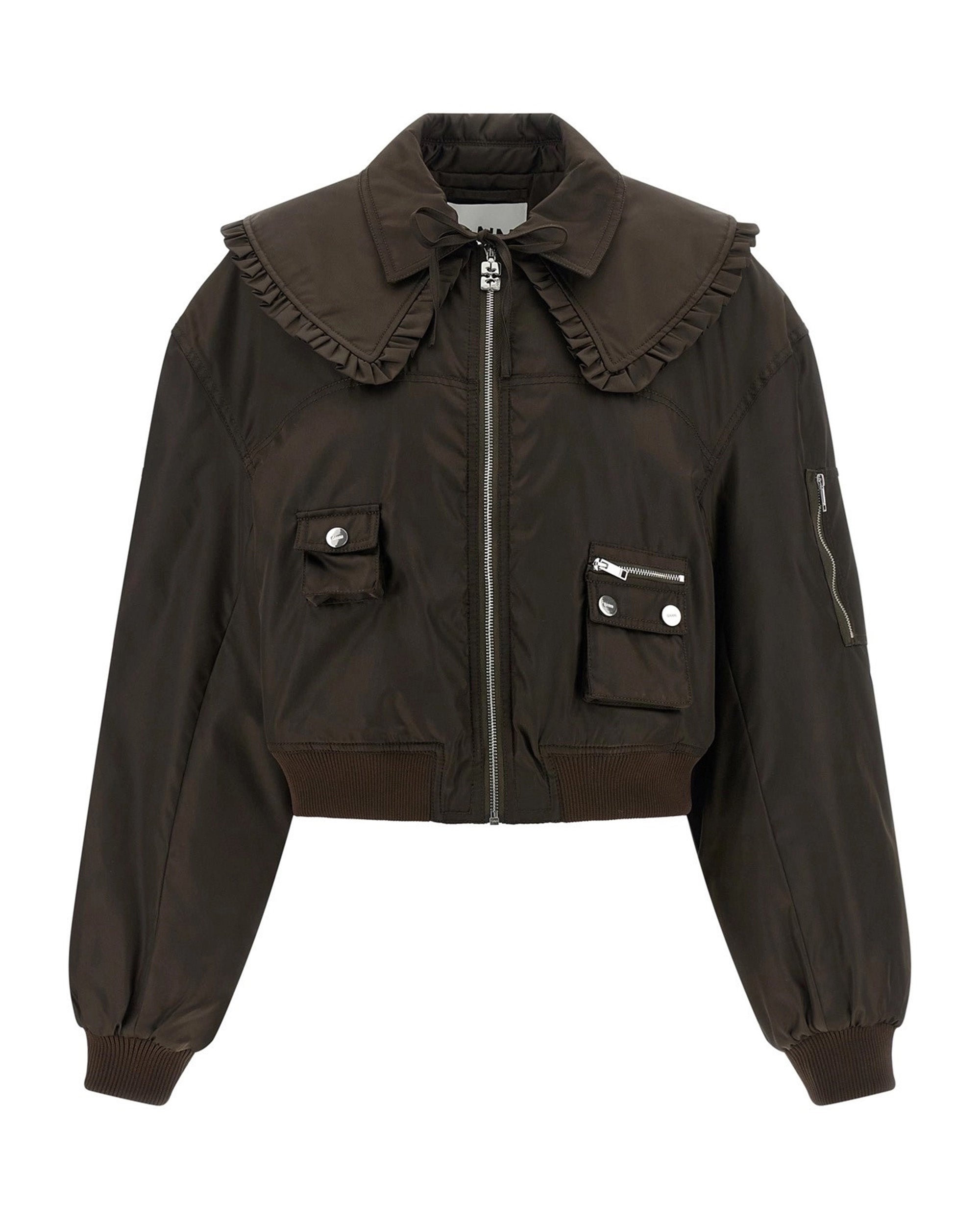 Duchess Nylon Demitasse Bomber Jacket