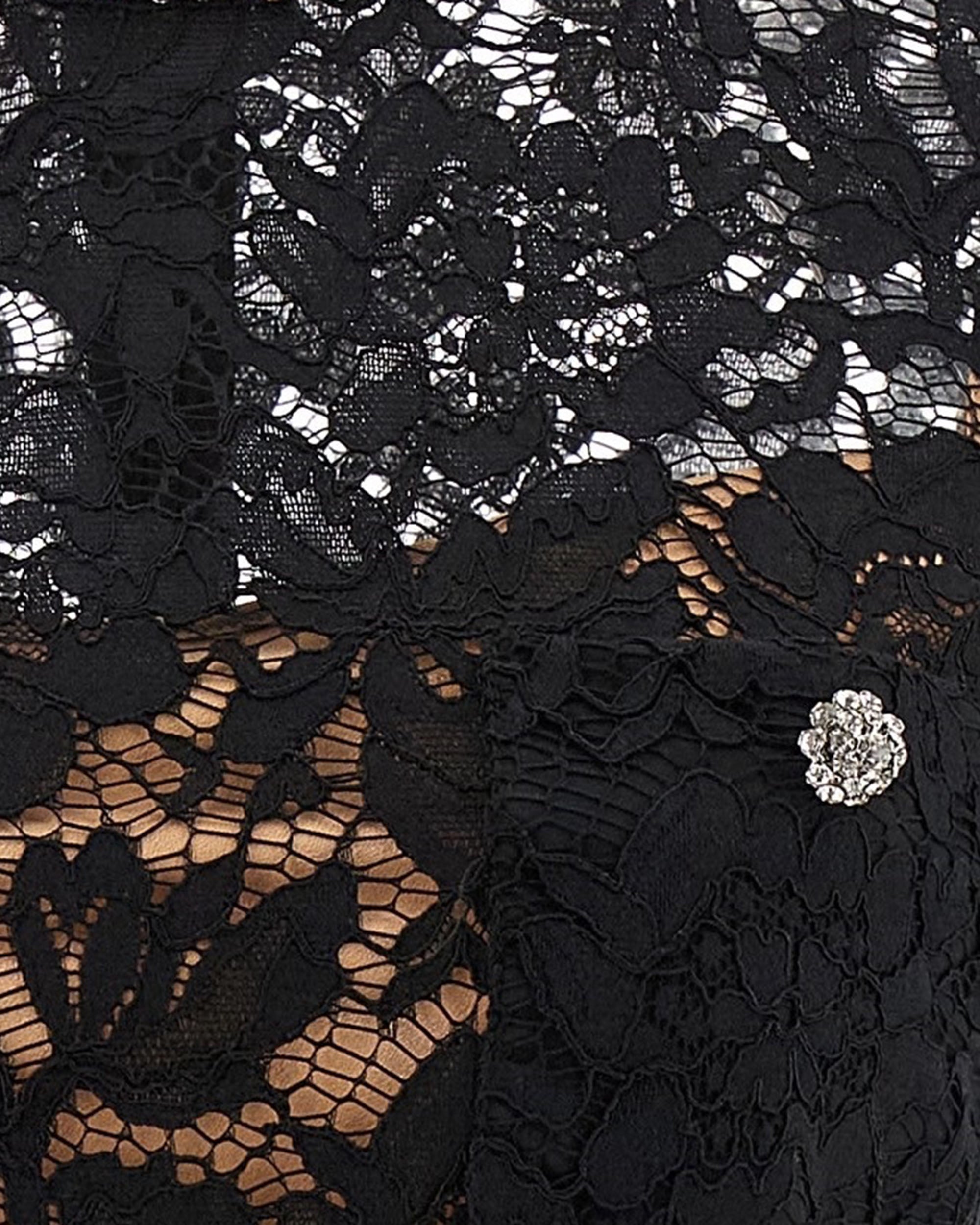 Black Lace Dress