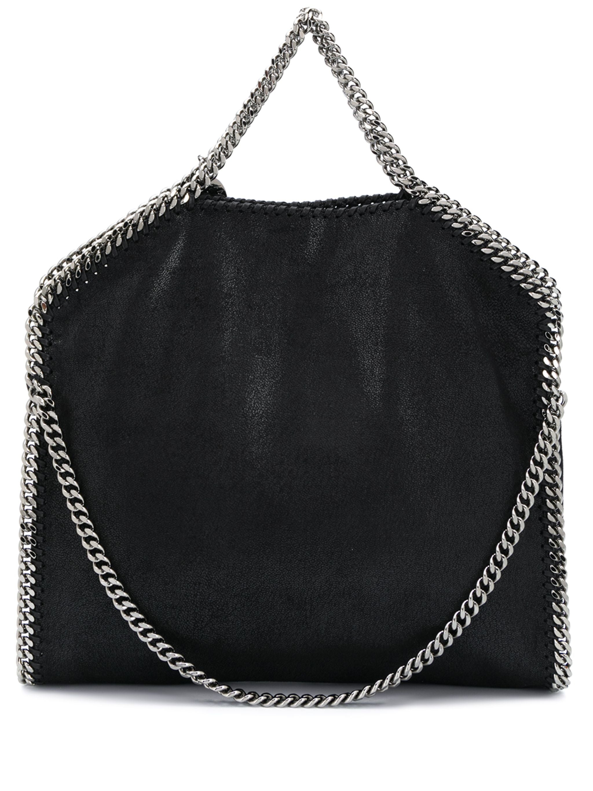 Soft-Structured Large Shoulder Bag With Chain Detail