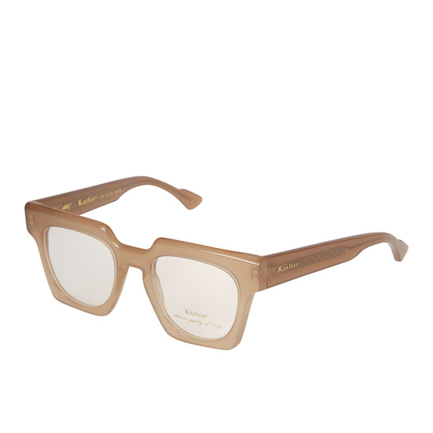 Tanya Bold Square Frame Sunglasses with Translucent Finish