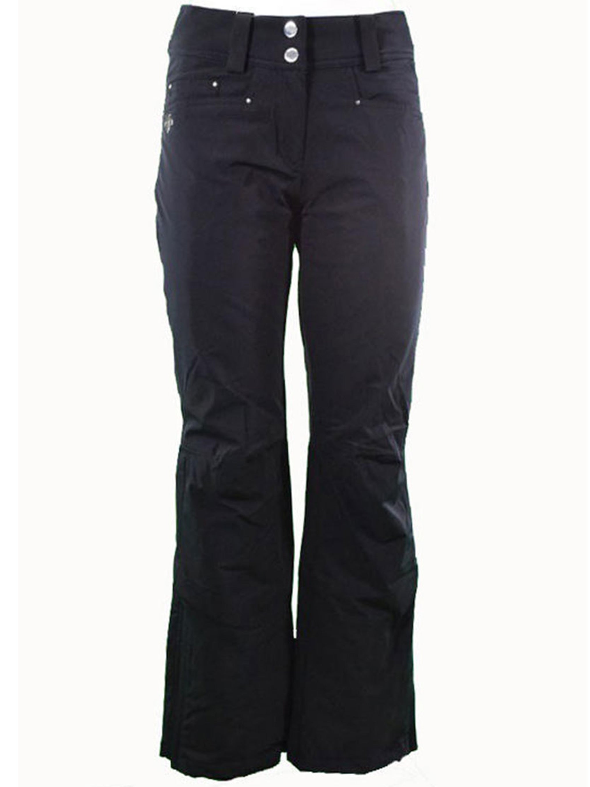 Selene 4Ws Wide-Fit Black Ski Pants