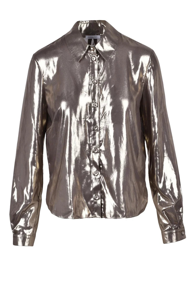 Lurex Shirt - Gold