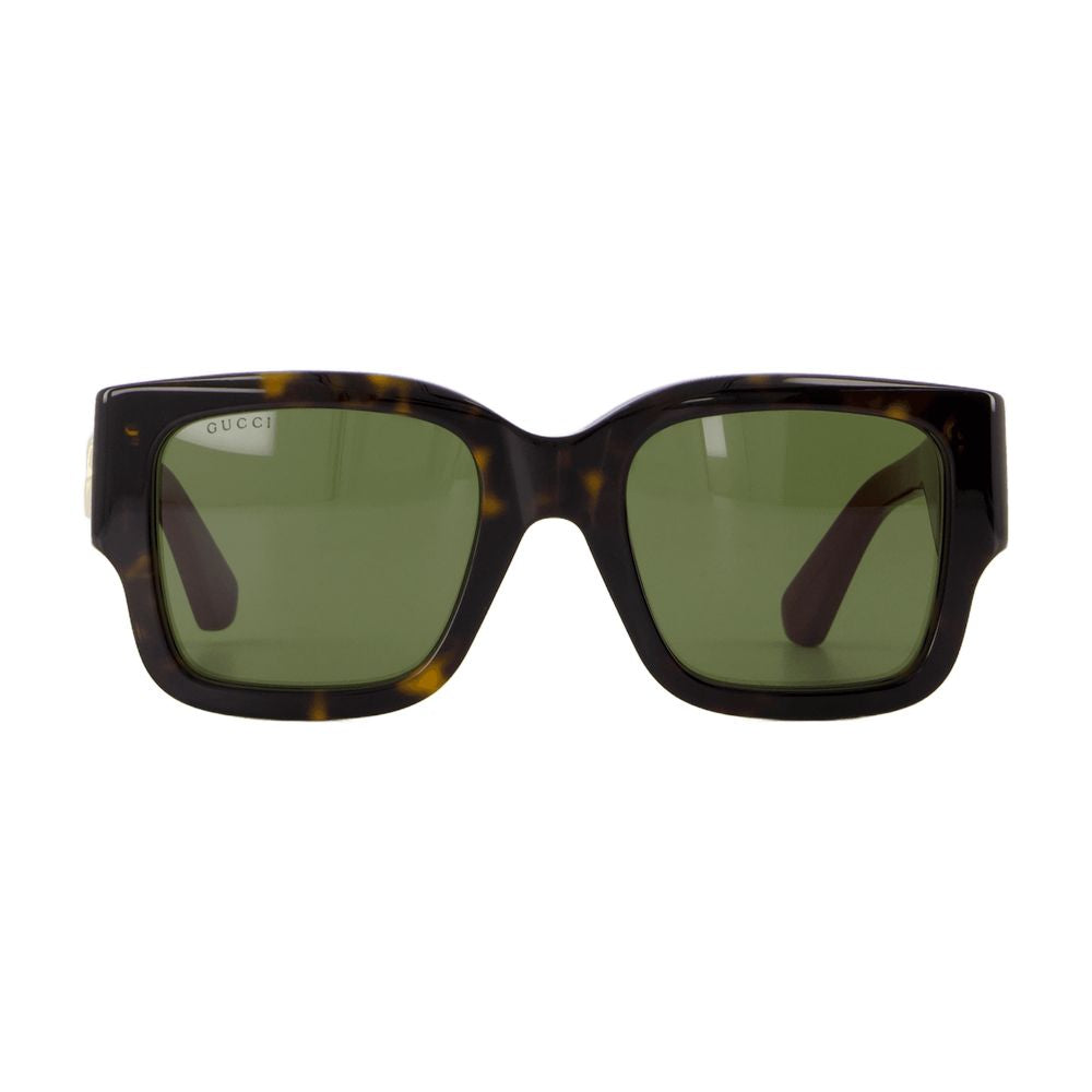 Oversized Square Frame Sunglasses with Color-Block Design