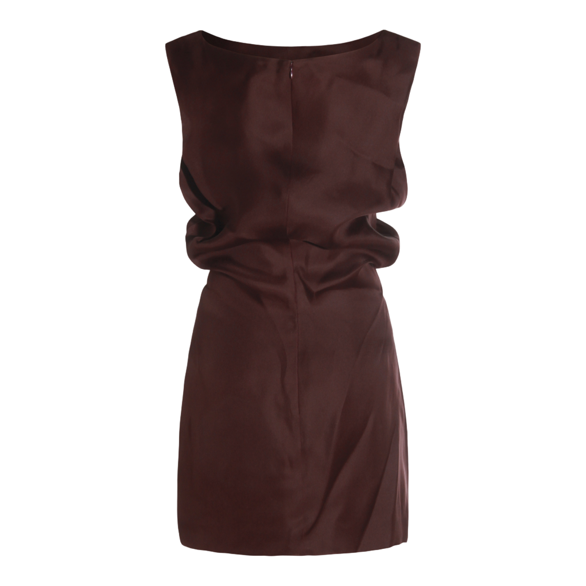 Sleek Sleeveless Mini Dress with Subtle Ruching