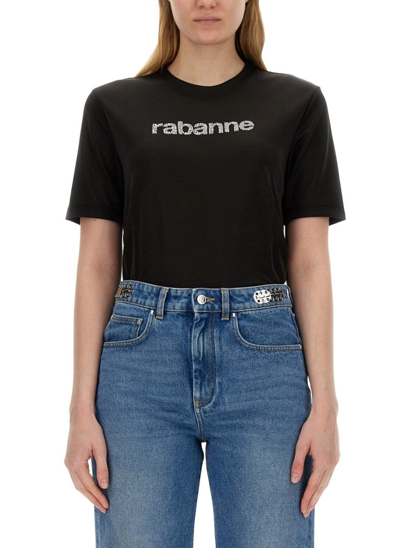 Regular Fit T-Shirt With Sparkling Logo Design