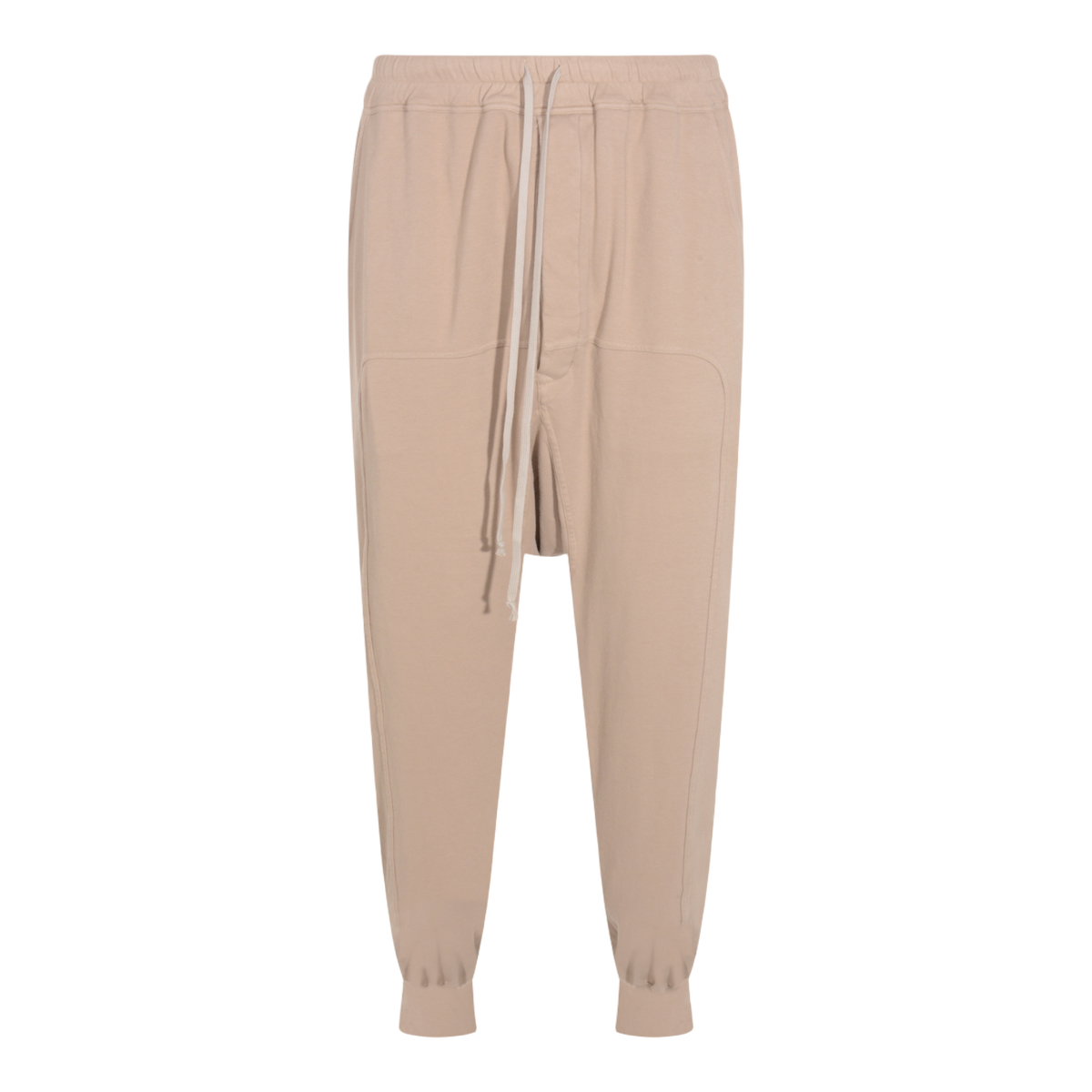 Relaxed Fit Trousers with Dropped Crotch